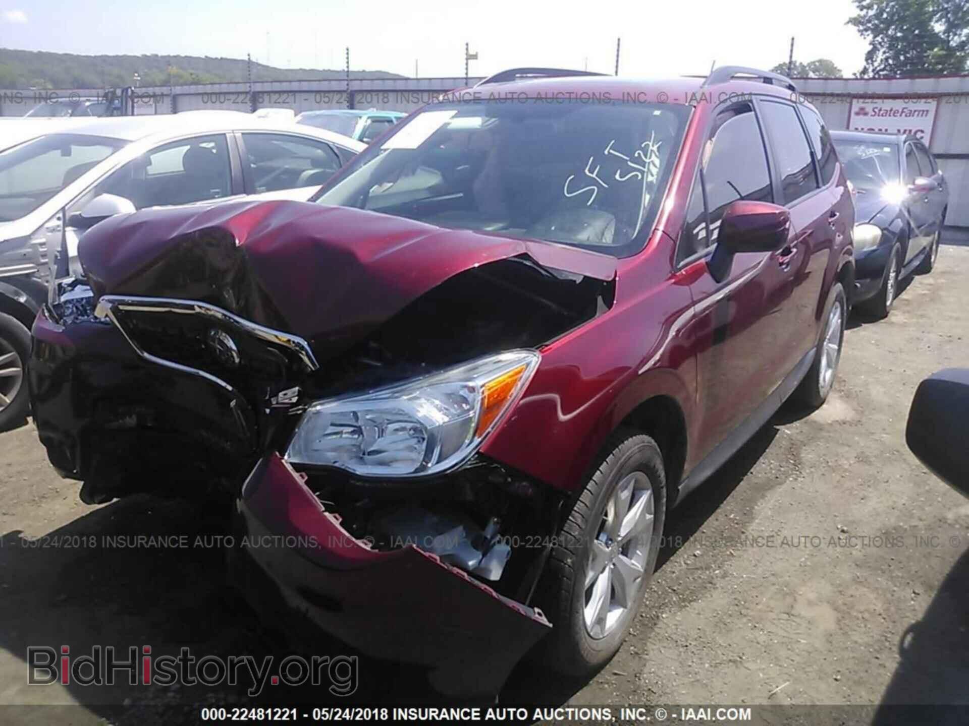 2014 Subaru Forester - VIN: JF2SJAEC4EH502227 - Фото 2