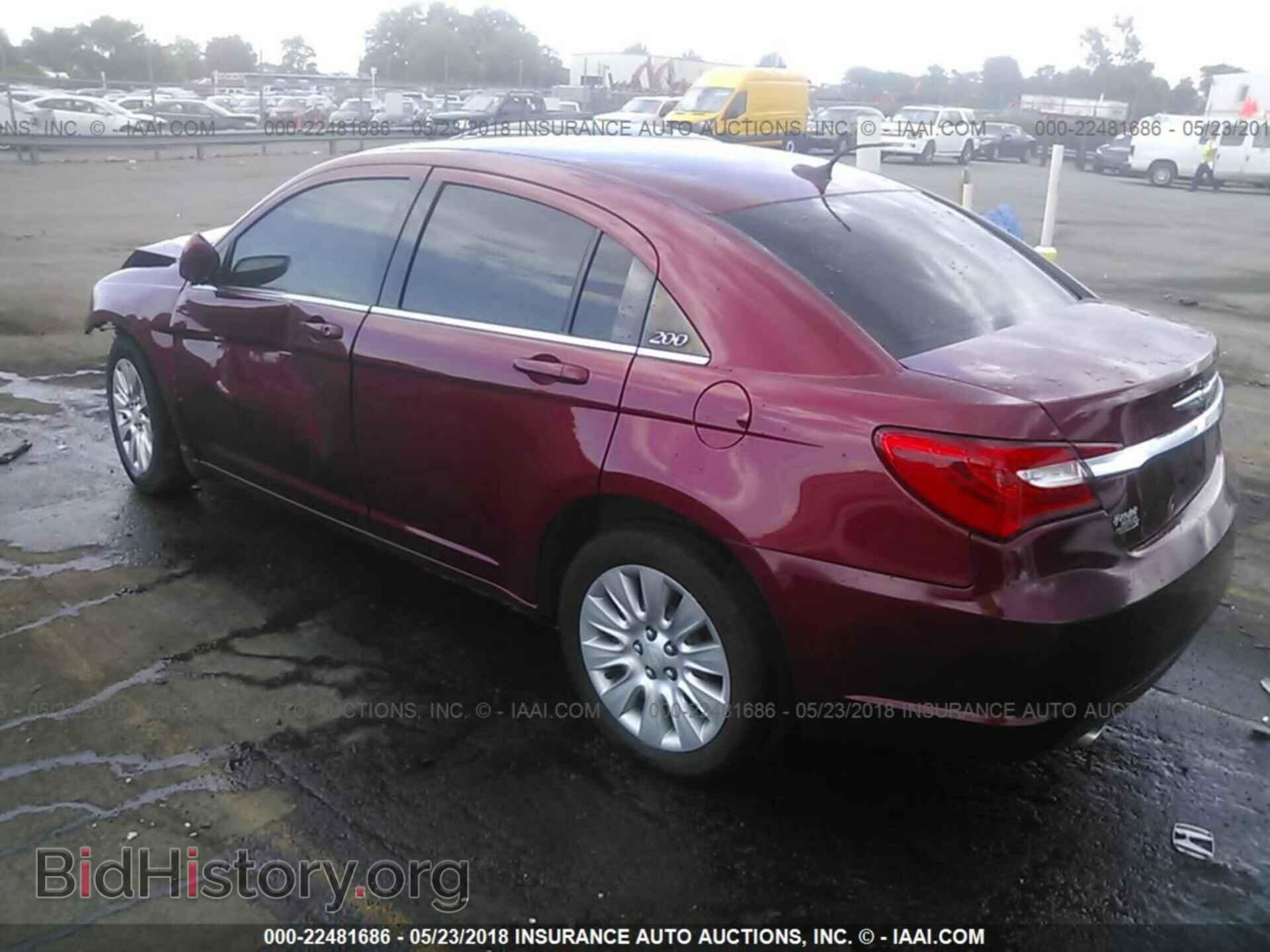 2013 Chrysler 200 - VIN: 1C3CCBAGXDN767427 - Фото 3