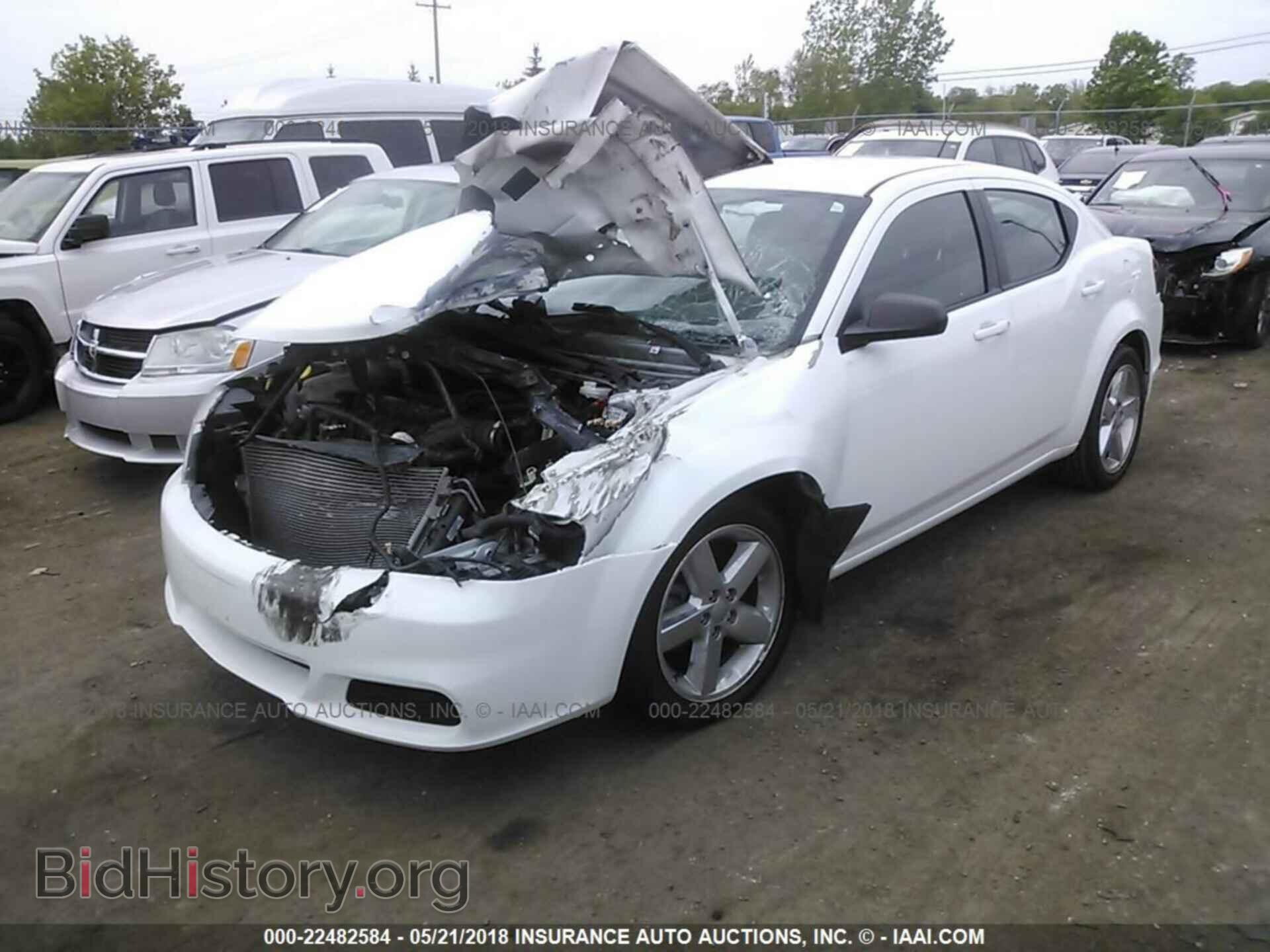2013 Dodge Avenger - VIN: 1C3CDZAB3DN760023 - Фото 2