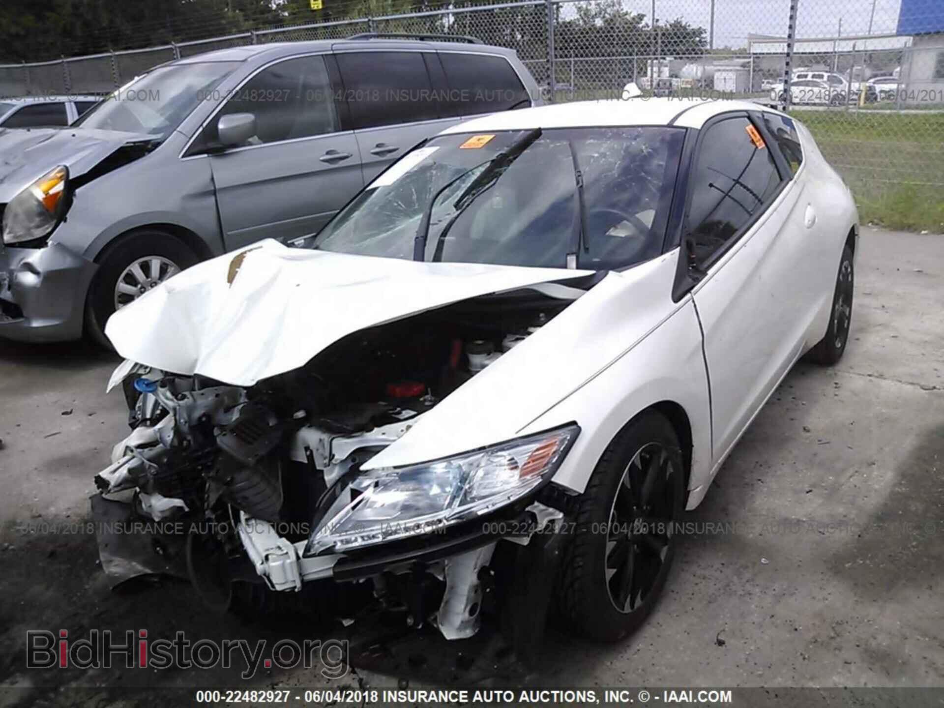 2015 Honda Cr-z - VIN: JHMZF1D64FS003523 - Фото 2
