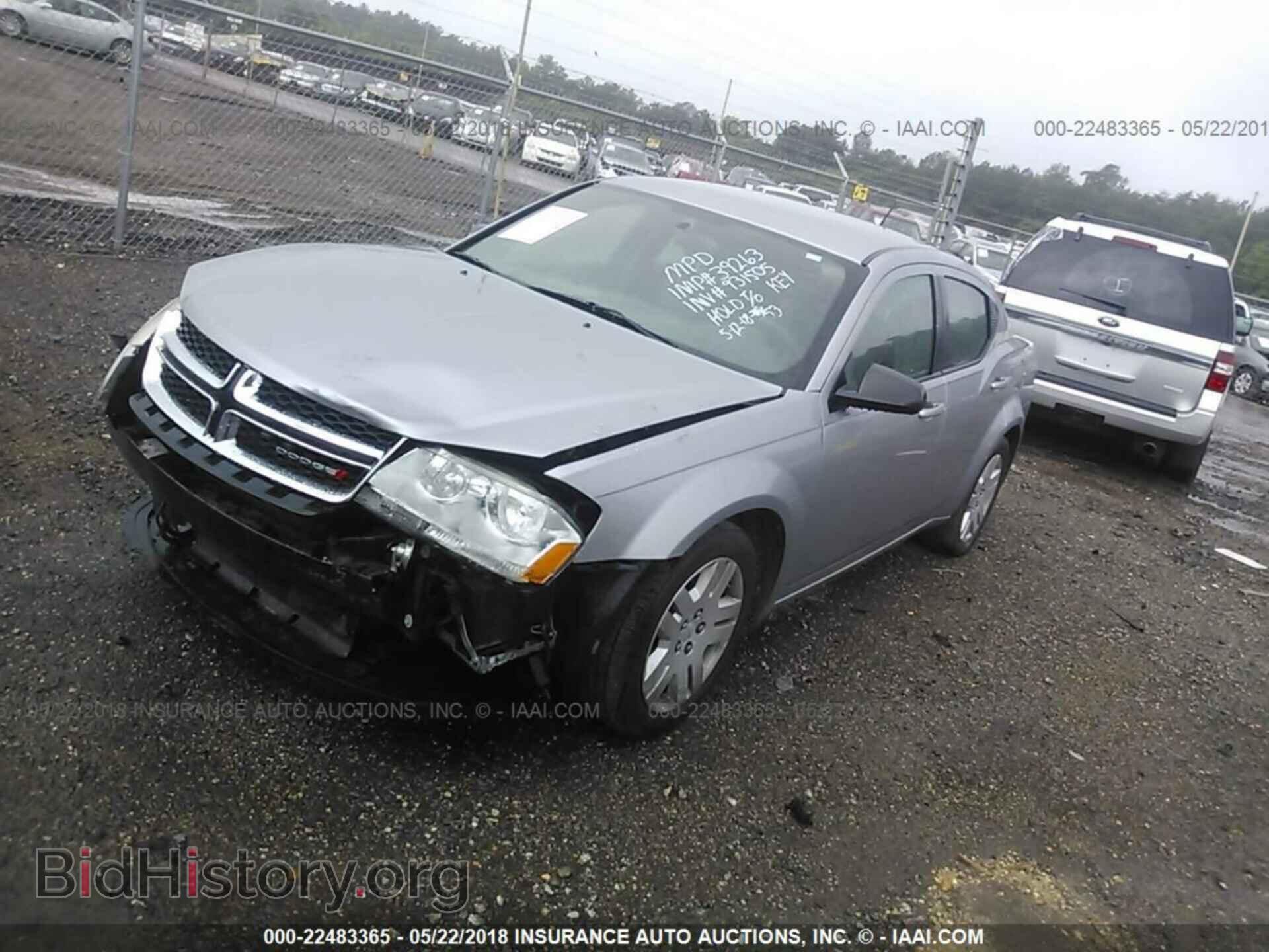 2014 Dodge Avenger - VIN: 1C3CDZAB0EN225278 - Photo 2