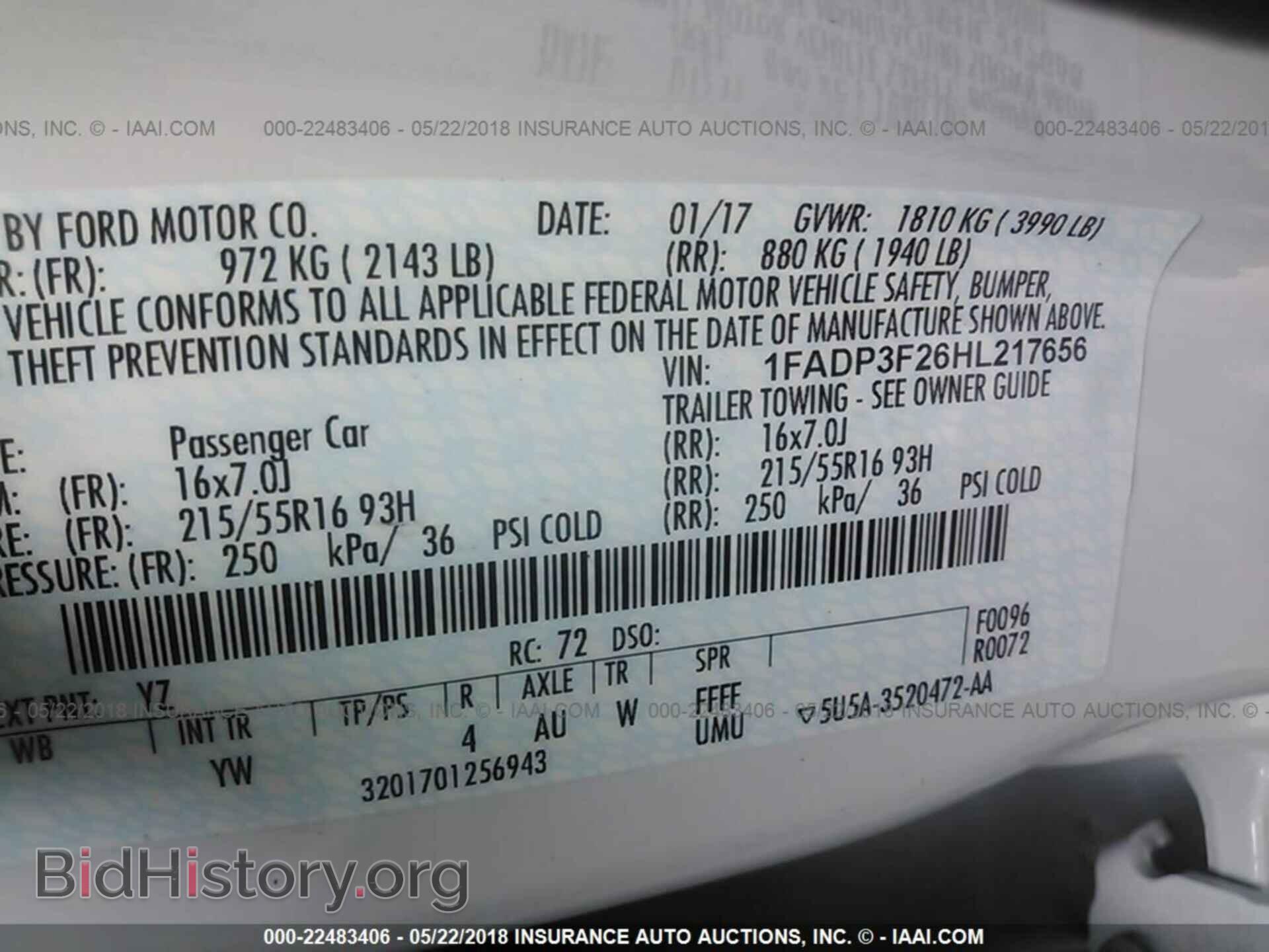 2017 Ford Focus - VIN: 1FADP3F26HL217656 - Photo 9