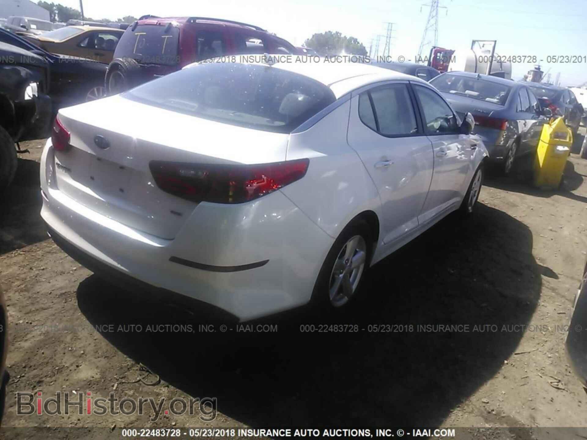2015 Kia Optima - VIN: KNAGM4A73F5599183 - Photo 4