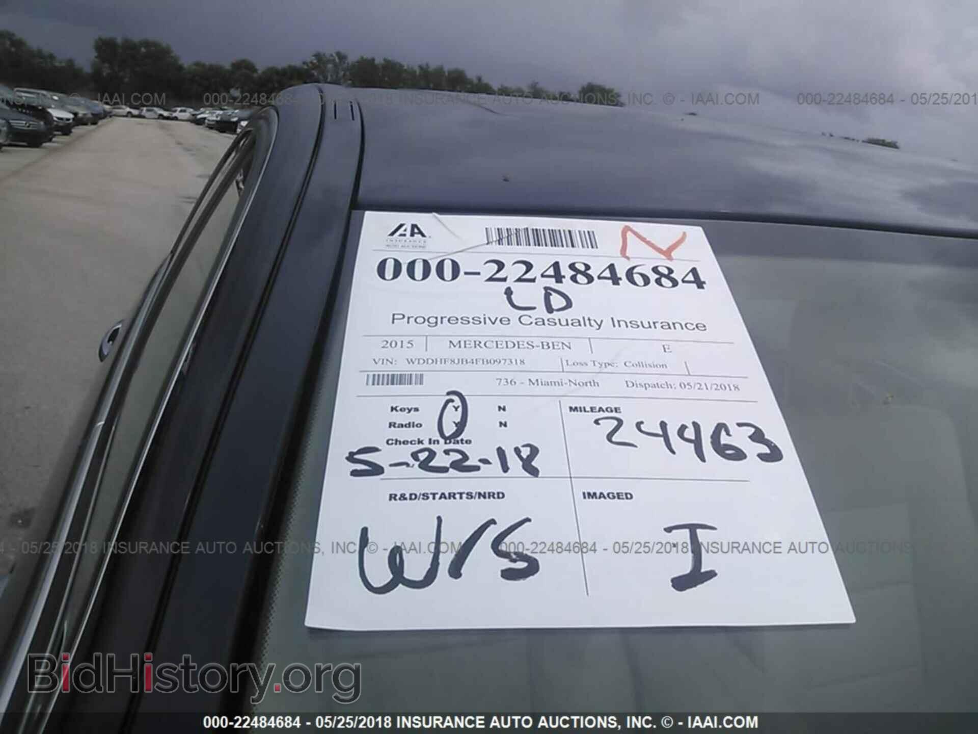 2015 Mercedes-benz E - VIN: WDDHF8JB4FB097318 - Photo 7