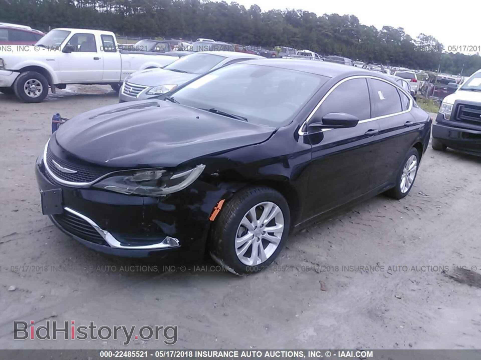 2015 Chrysler 200 - VIN: 1C3CCCAB1FN639641 - Photo 2