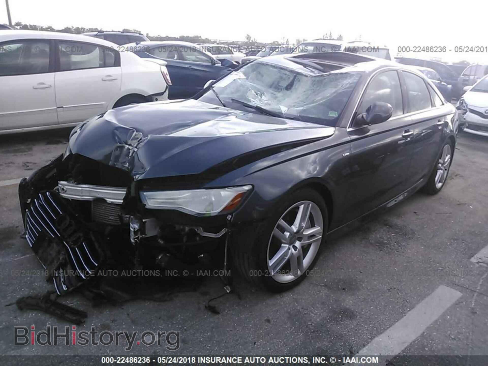 2016 Audi A6 - VIN: WAUGFAFC4GN020041 - Фото 2