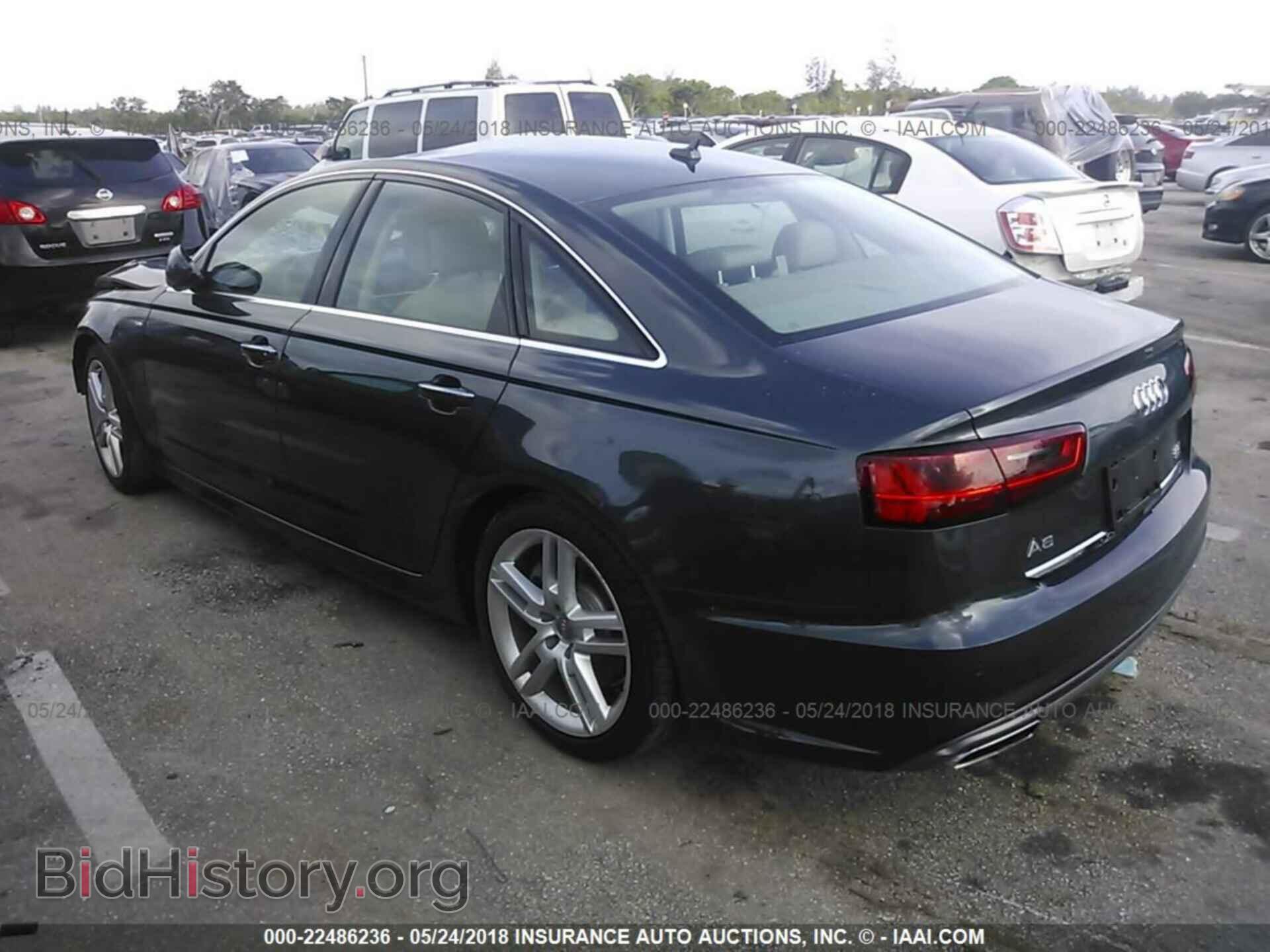 2016 Audi A6 - VIN: WAUGFAFC4GN020041 - Фото 3