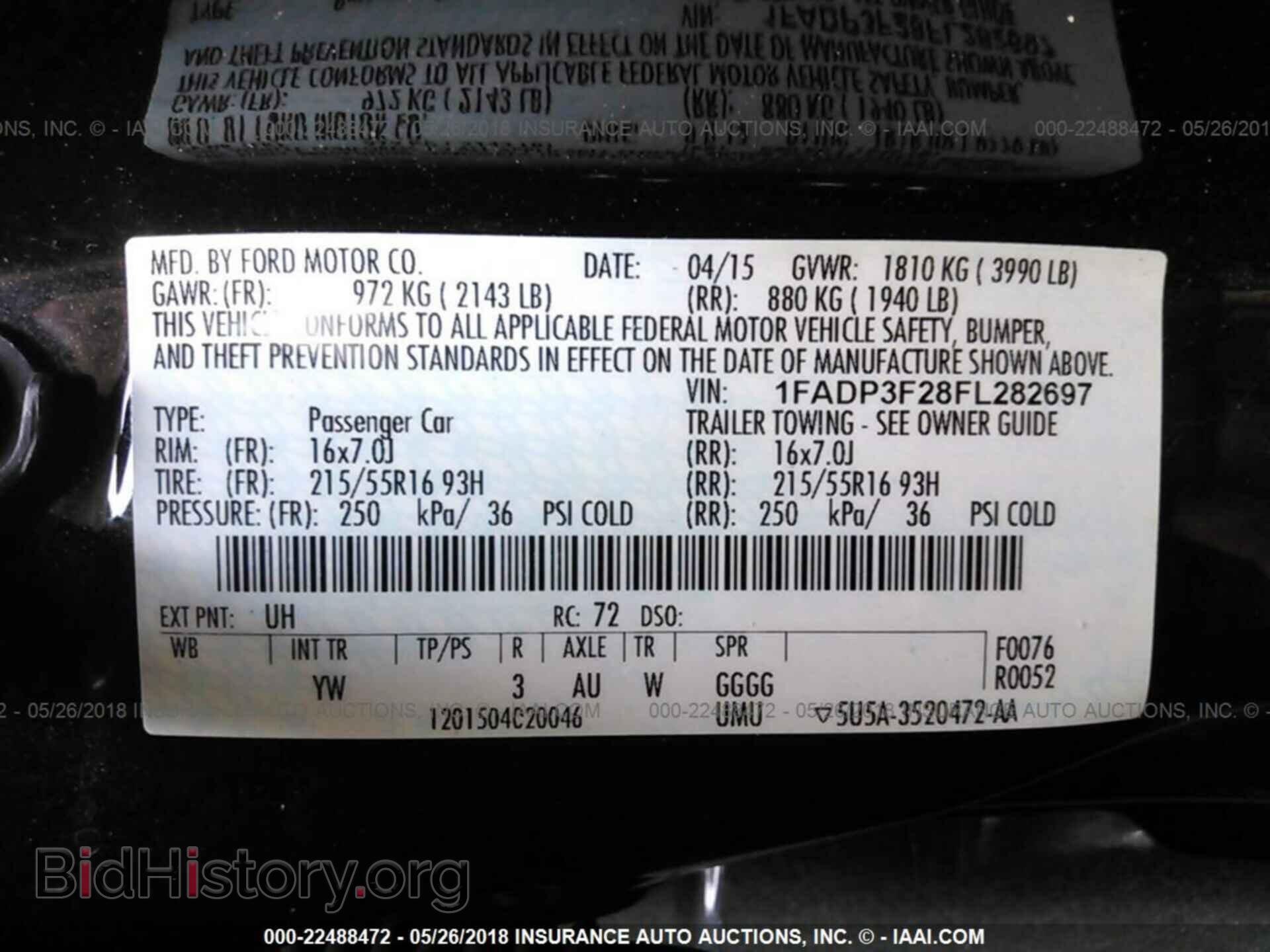2015 Ford Focus - VIN: 1FADP3F28FL282697 - Photo 9