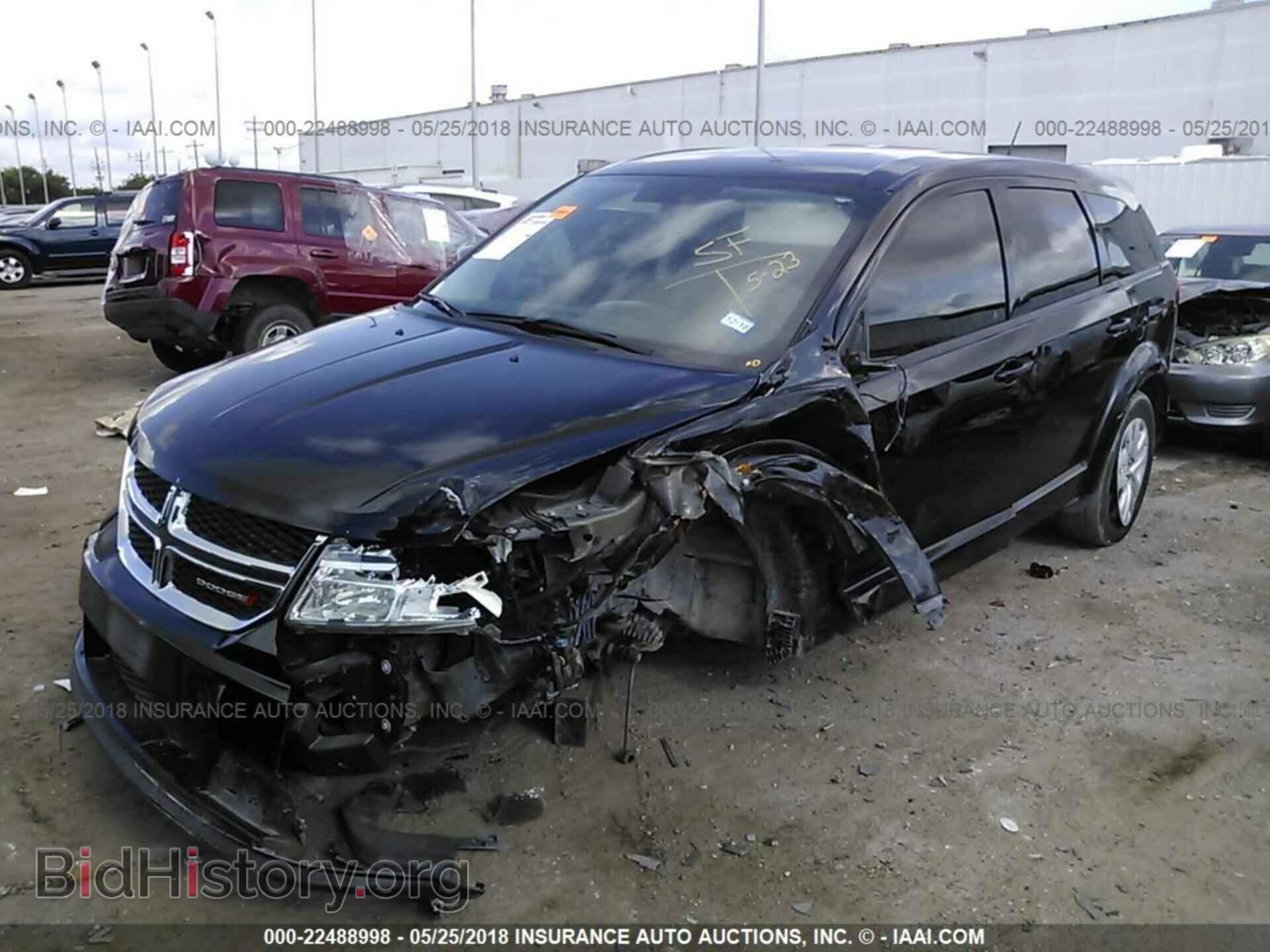2014 Dodge Journey - VIN: 3C4PDCAB3ET312263 - Фото 2