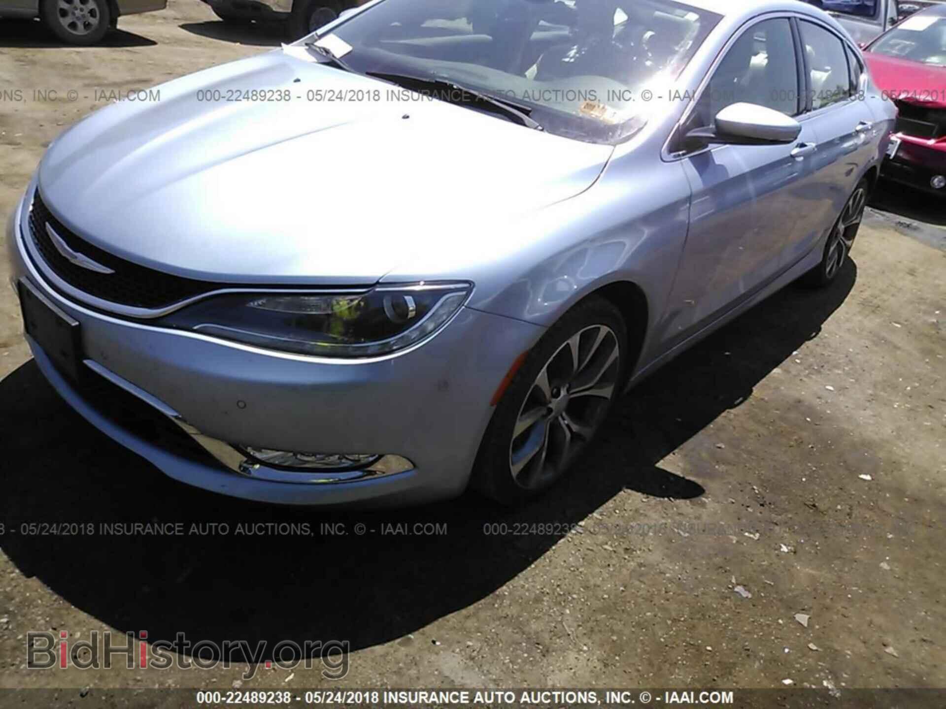 2015 Chrysler 200 - VIN: 1C3CCCCG3FN610165 - Фото 2