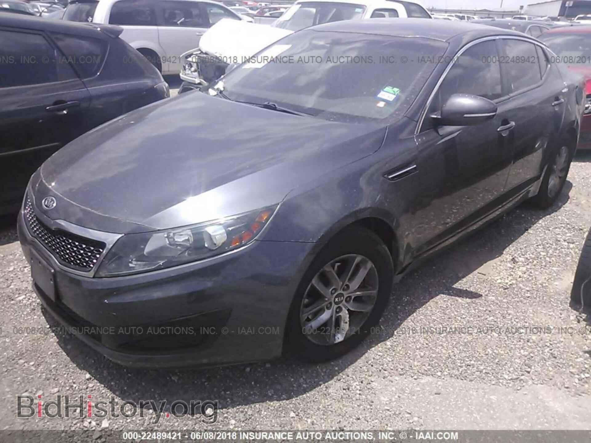 2011 Kia Optima - VIN: KNAGM4A79B5121733 - Фото 2