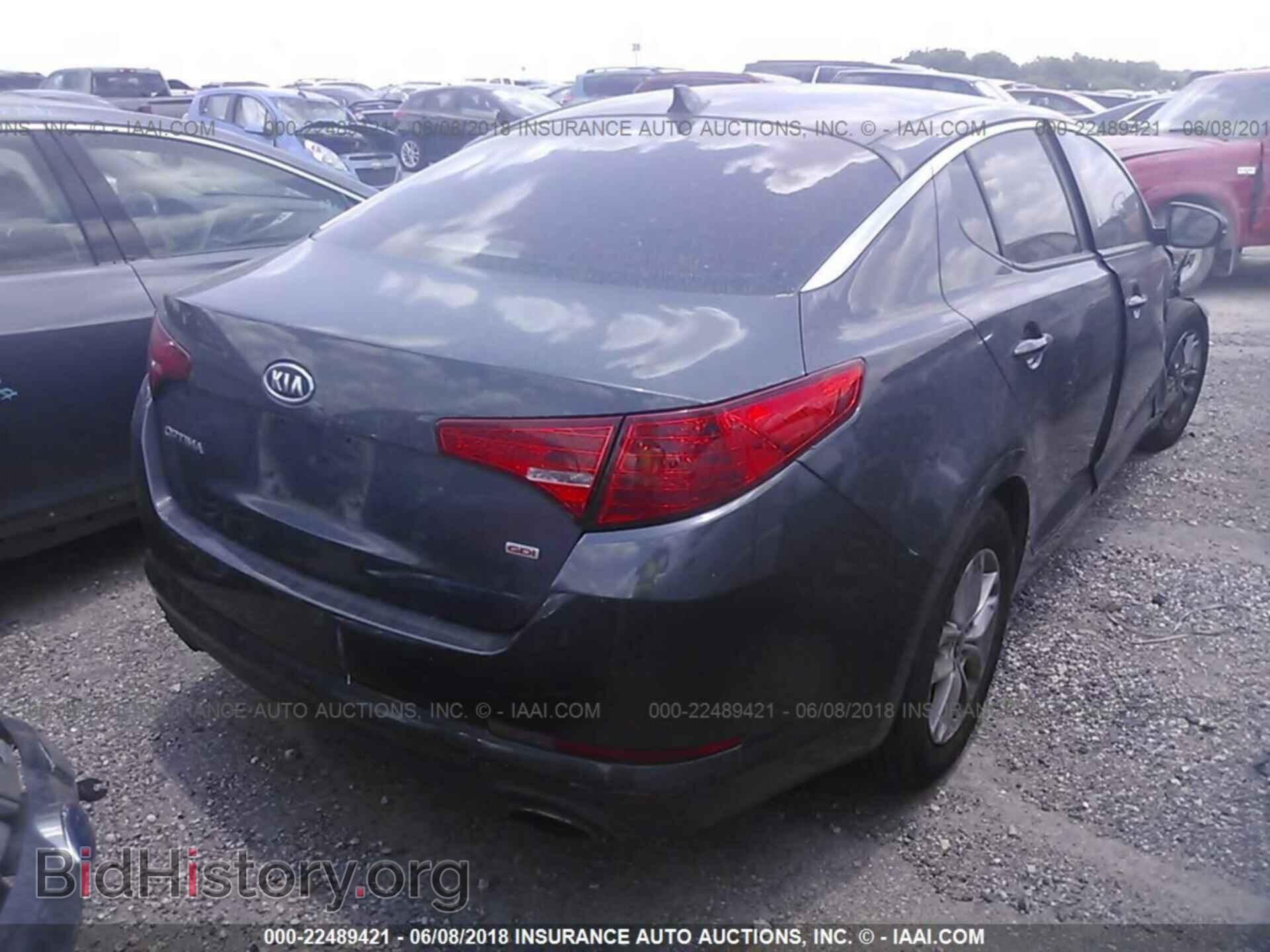 2011 Kia Optima - VIN: KNAGM4A79B5121733 - Фото 4