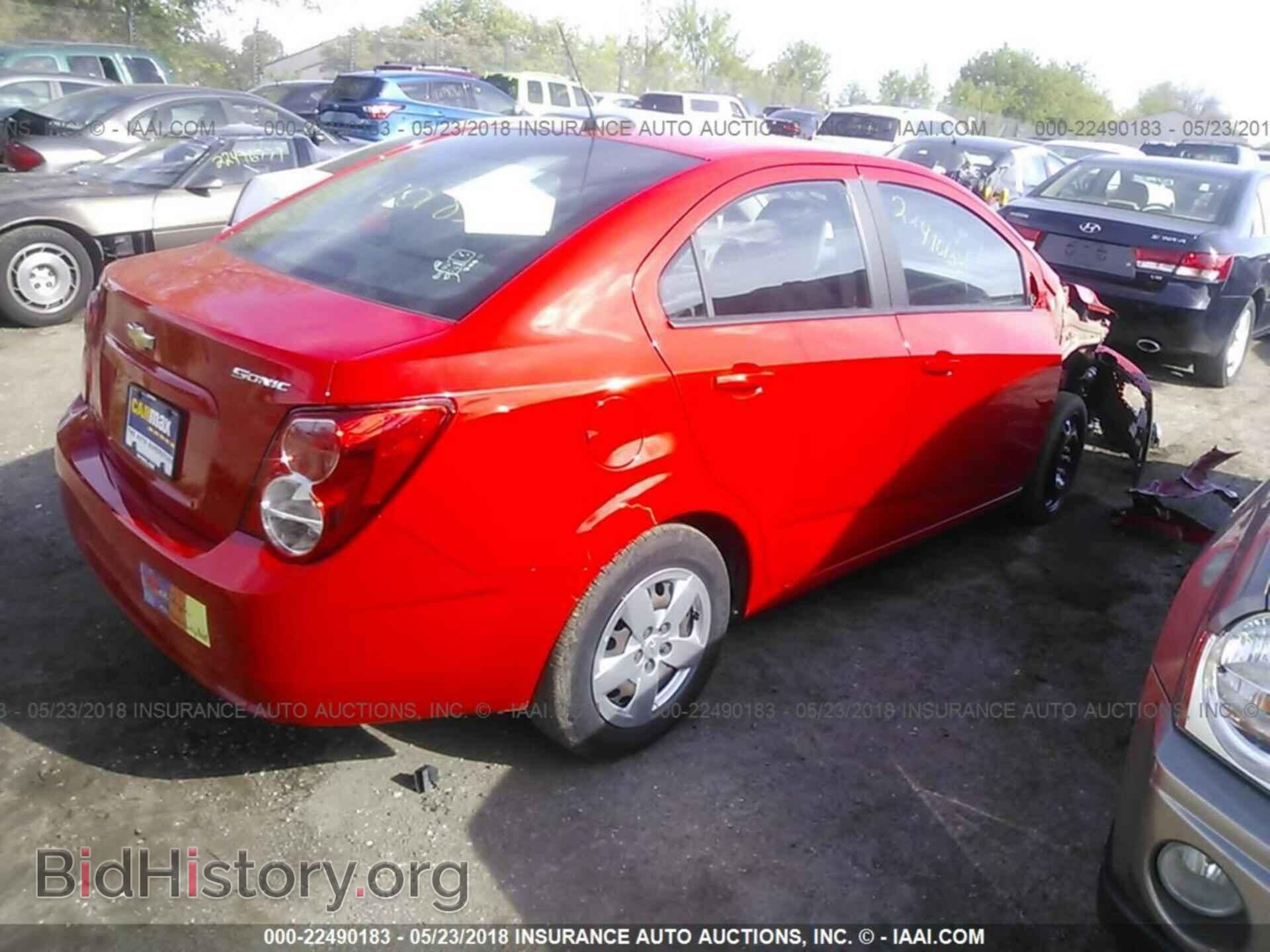 2015 Chevrolet Sonic - VIN: 1G1JA5SH4F4183107 - Фото 4