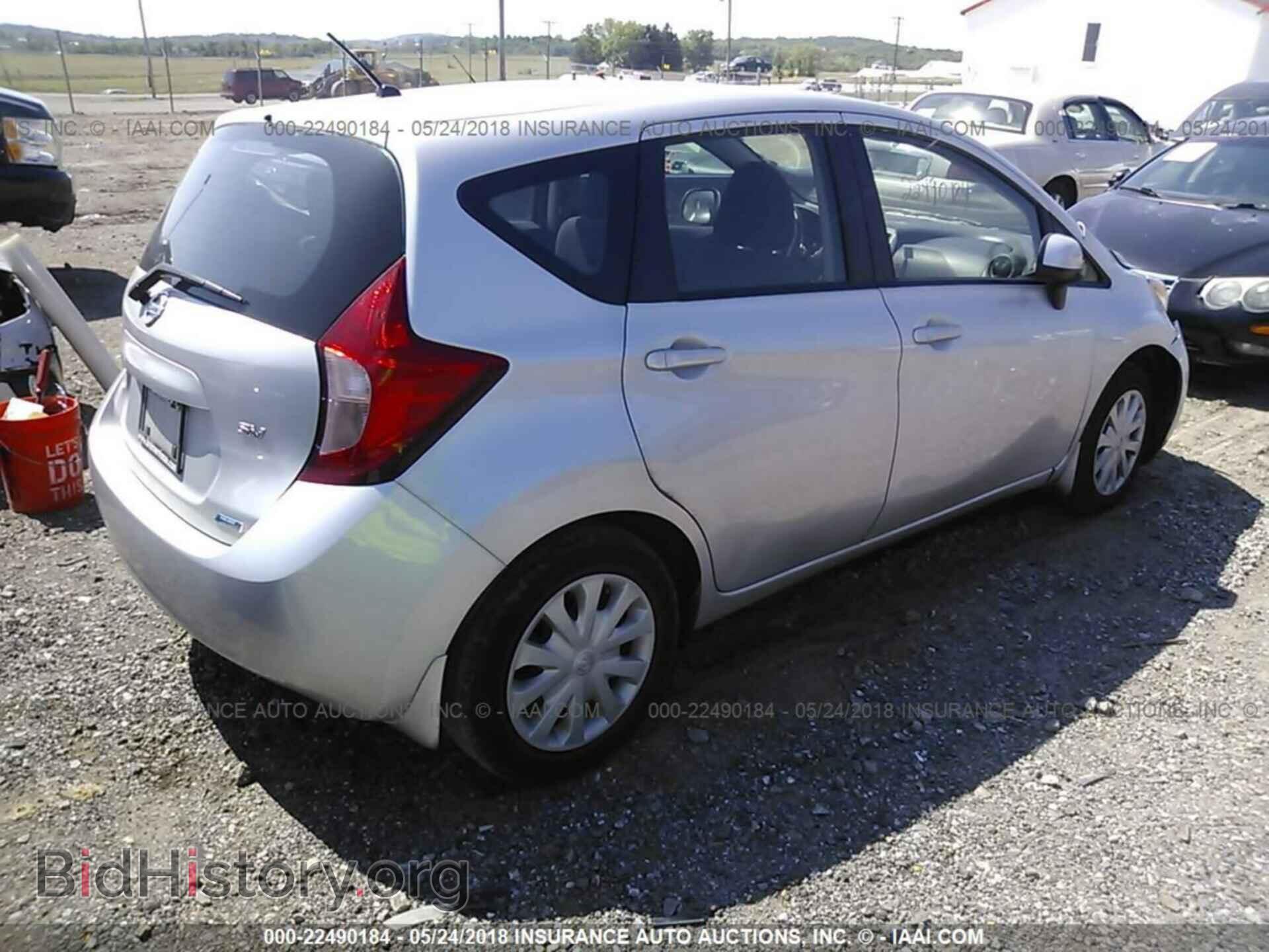 2014 Nissan Versa note - VIN: 3N1CE2CP0EL427727 - Фото 4
