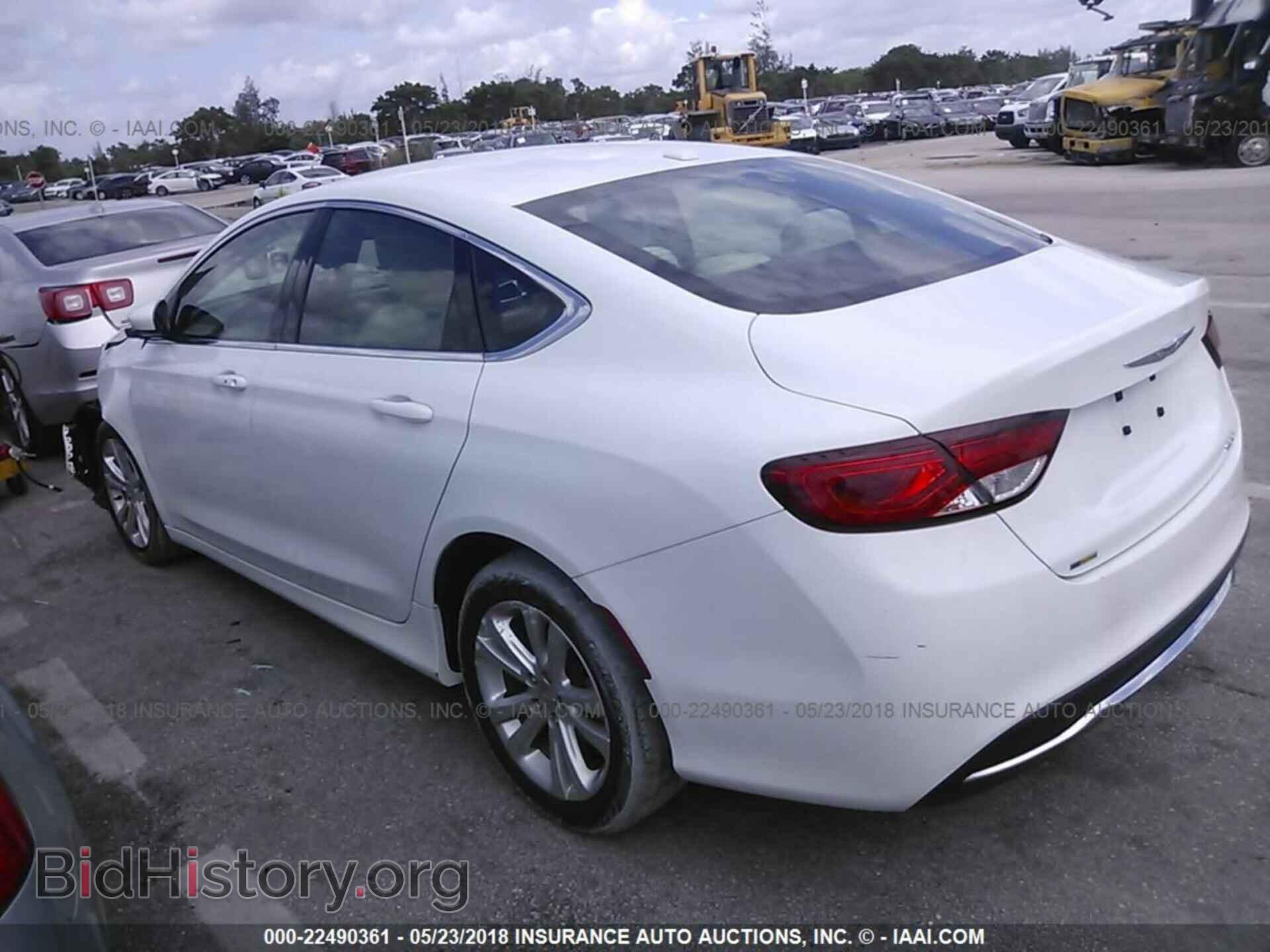 2015 Chrysler 200 - VIN: 1C3CCCAB4FN692625 - Фото 3