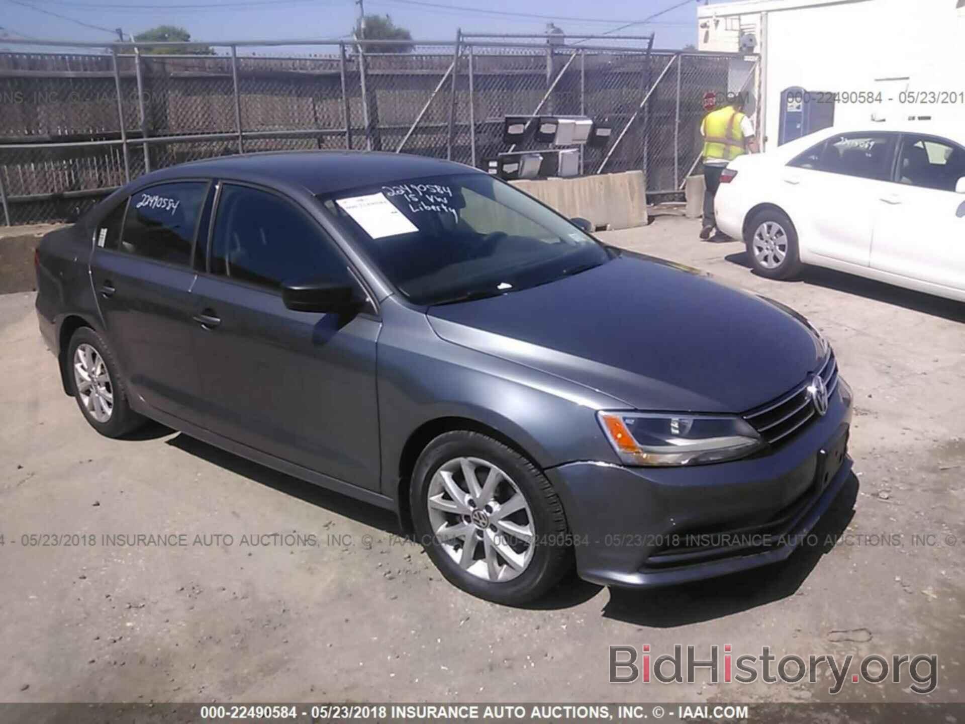 Photo 3VWD17AJ2FM292848 - VOLKSWAGEN JETTA 2015