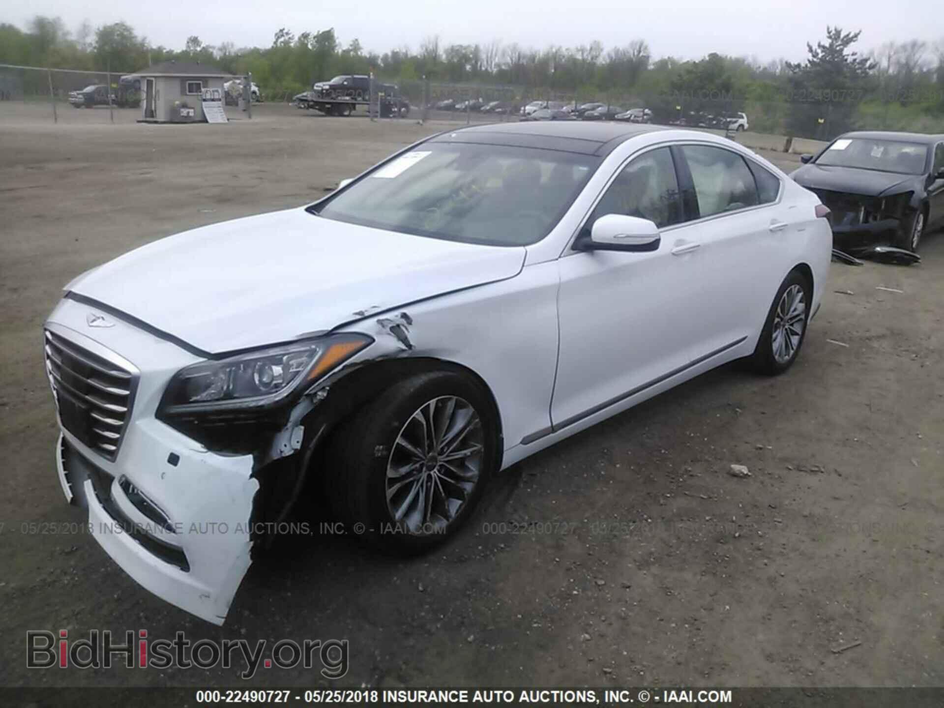 2015 Hyundai Genesis - VIN: KMHGN4JEXFU072970 - Фото 2