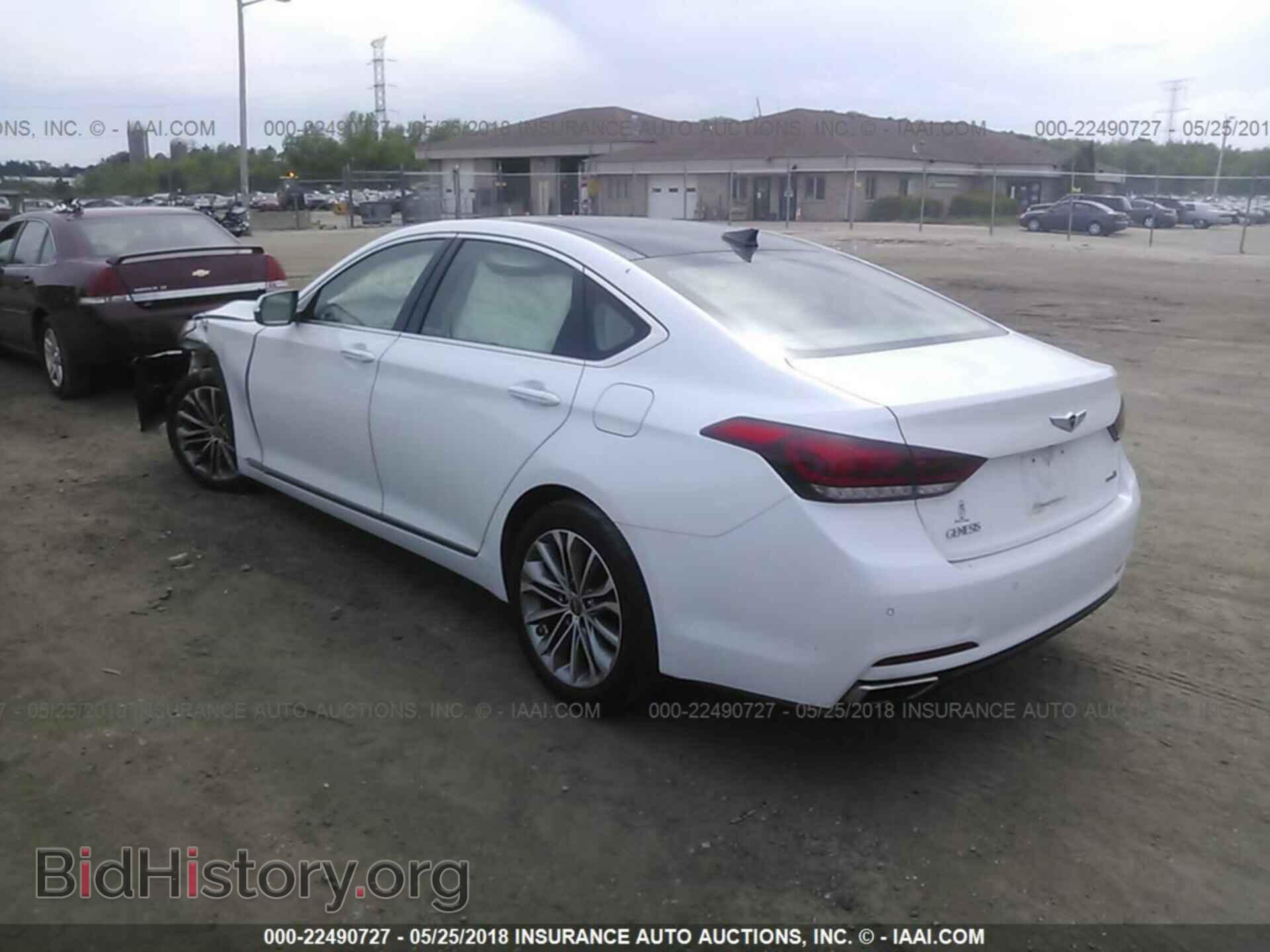 2015 Hyundai Genesis - VIN: KMHGN4JEXFU072970 - Фото 3