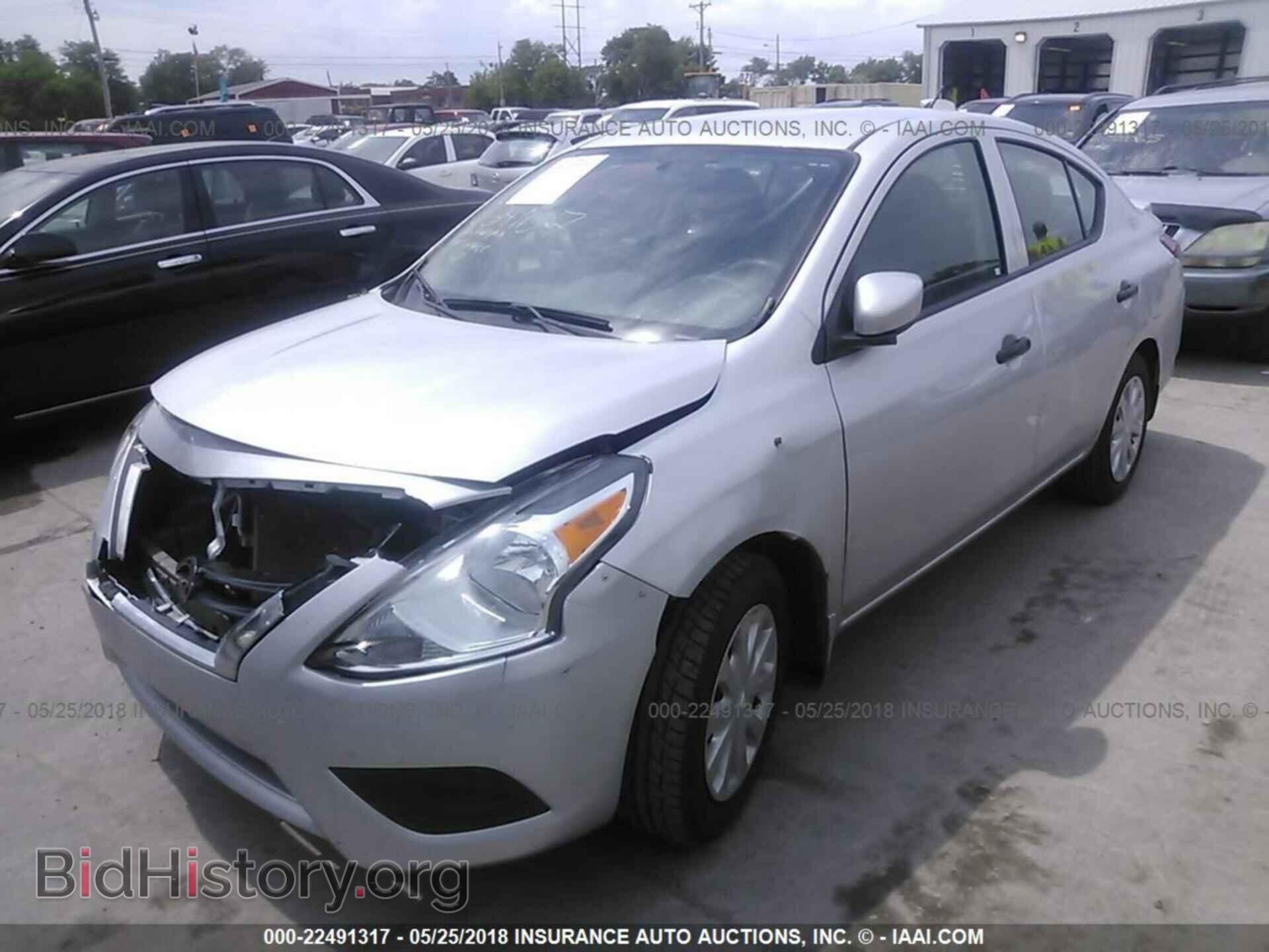 2017 Nissan Versa - VIN: 3N1CN7AP0HL844057 - Фото 2