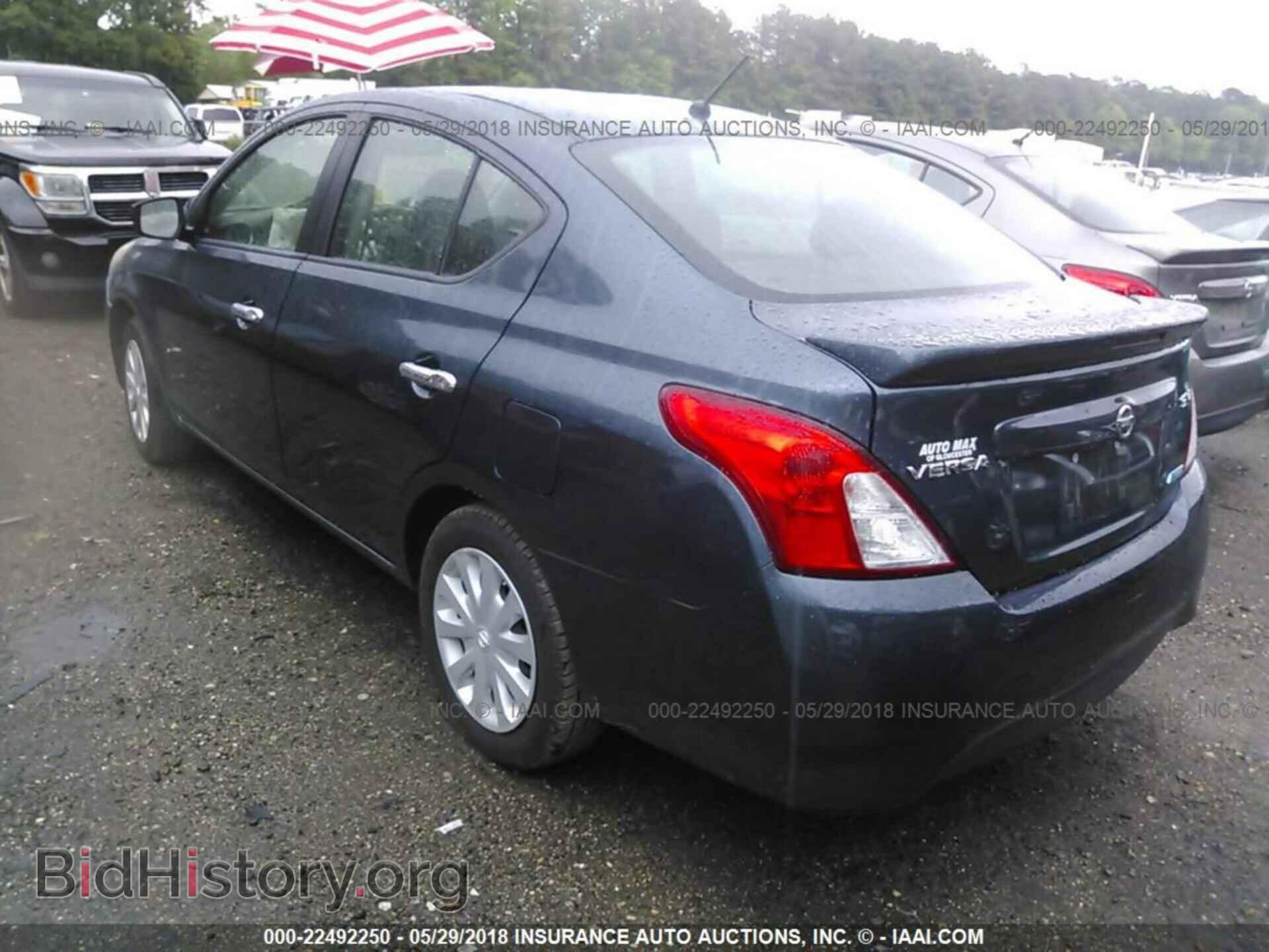 2016 Nissan Versa - VIN: 3N1CN7AP1GL850190 - Фото 3