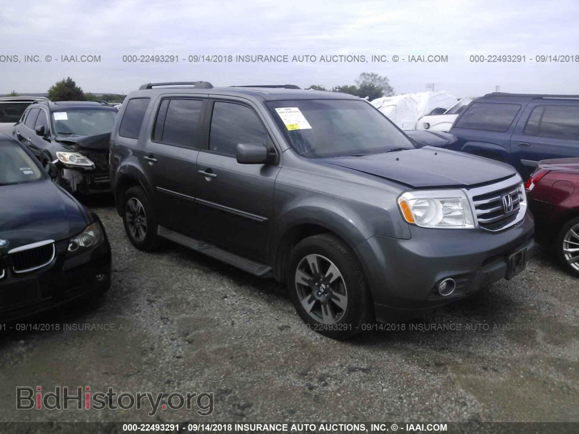 Фотография 5FNYF3H59CB030896 - Honda Pilot 2012