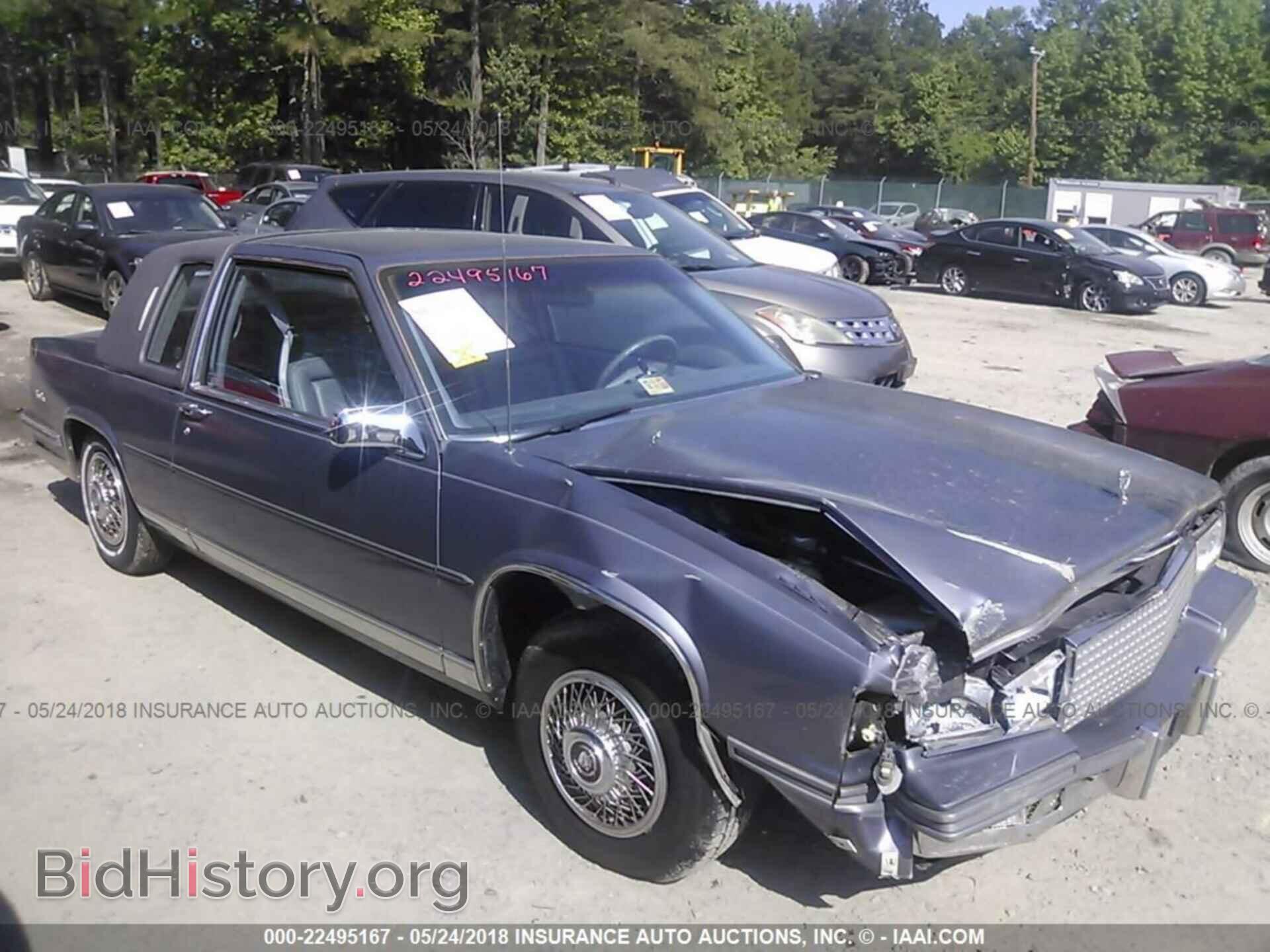 Photo 1G6CD1180H4316324 - CADILLAC DEVILLE 1987