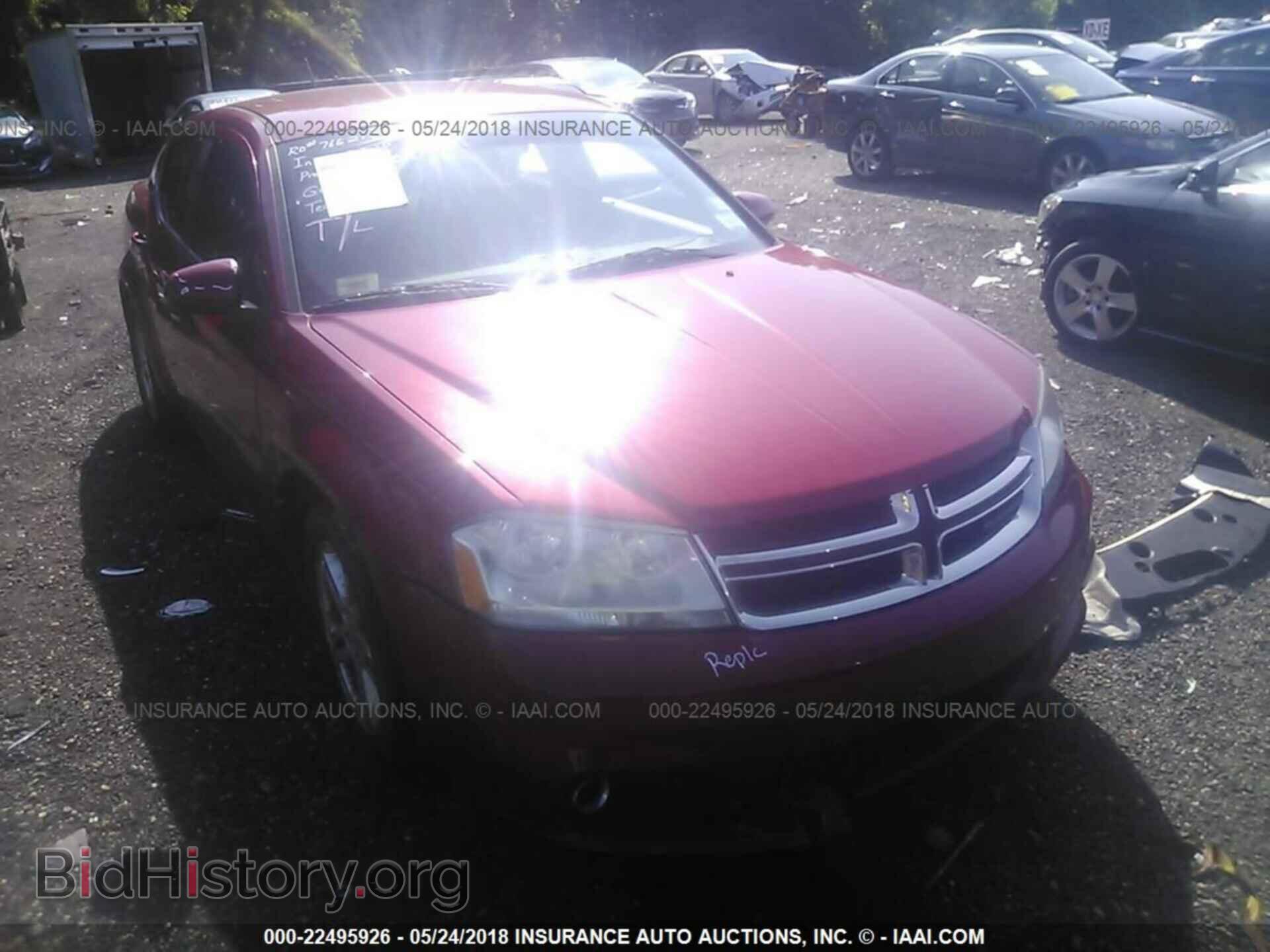 Photo 1C3CDZCB4DN502638 - Dodge Avenger 2013