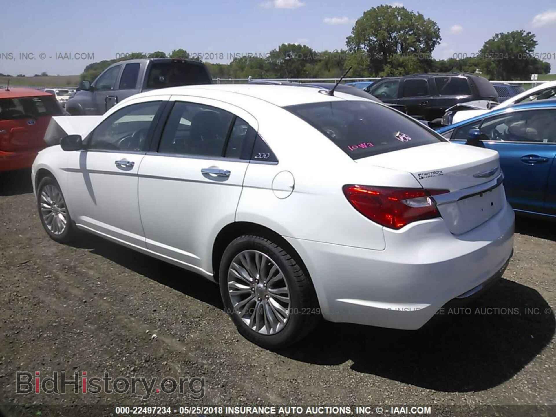 2012 Chrysler 200 - VIN: 1C3CCBCB3CN277444 - Photo 3