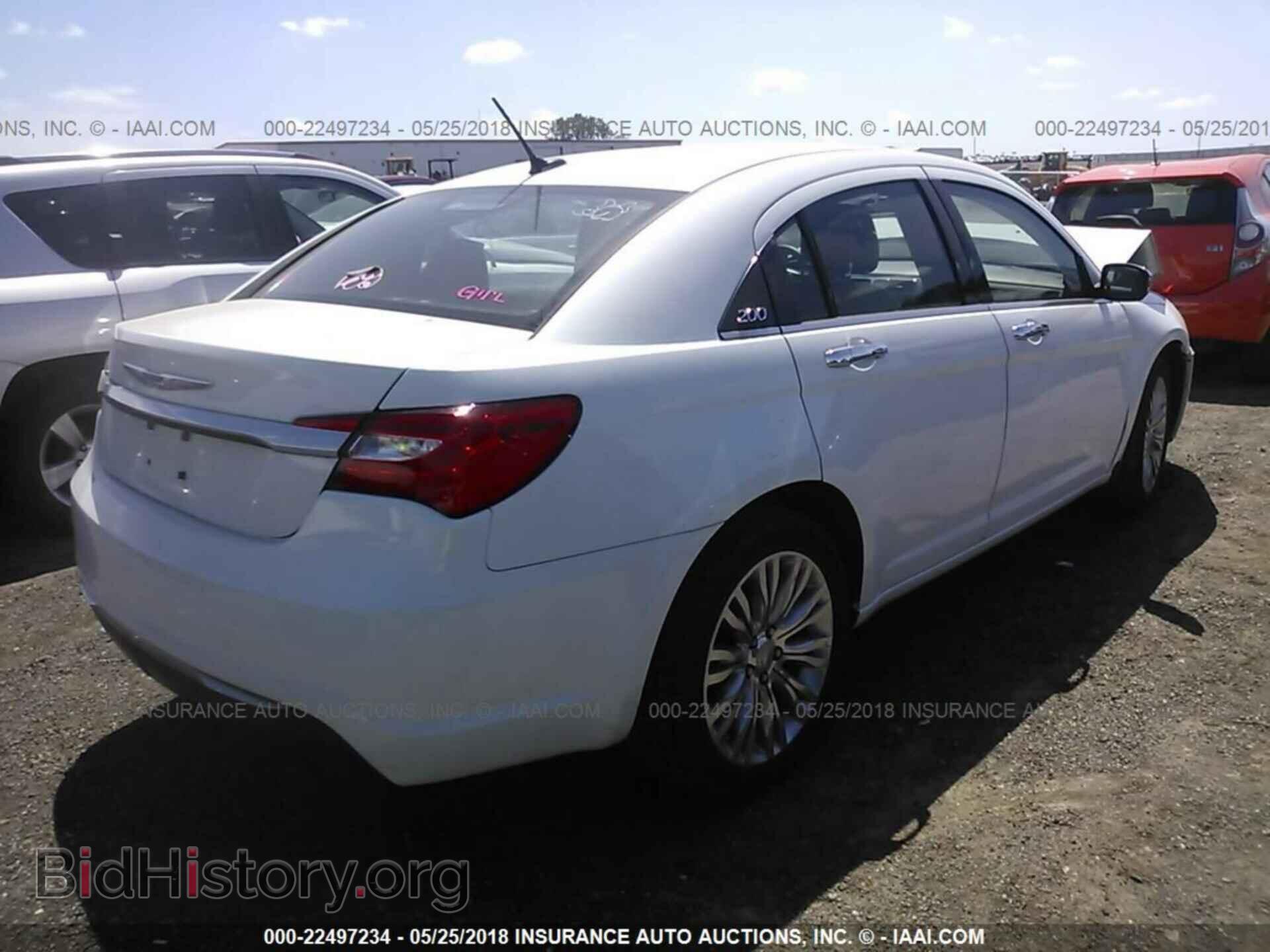 2012 Chrysler 200 - VIN: 1C3CCBCB3CN277444 - Photo 4