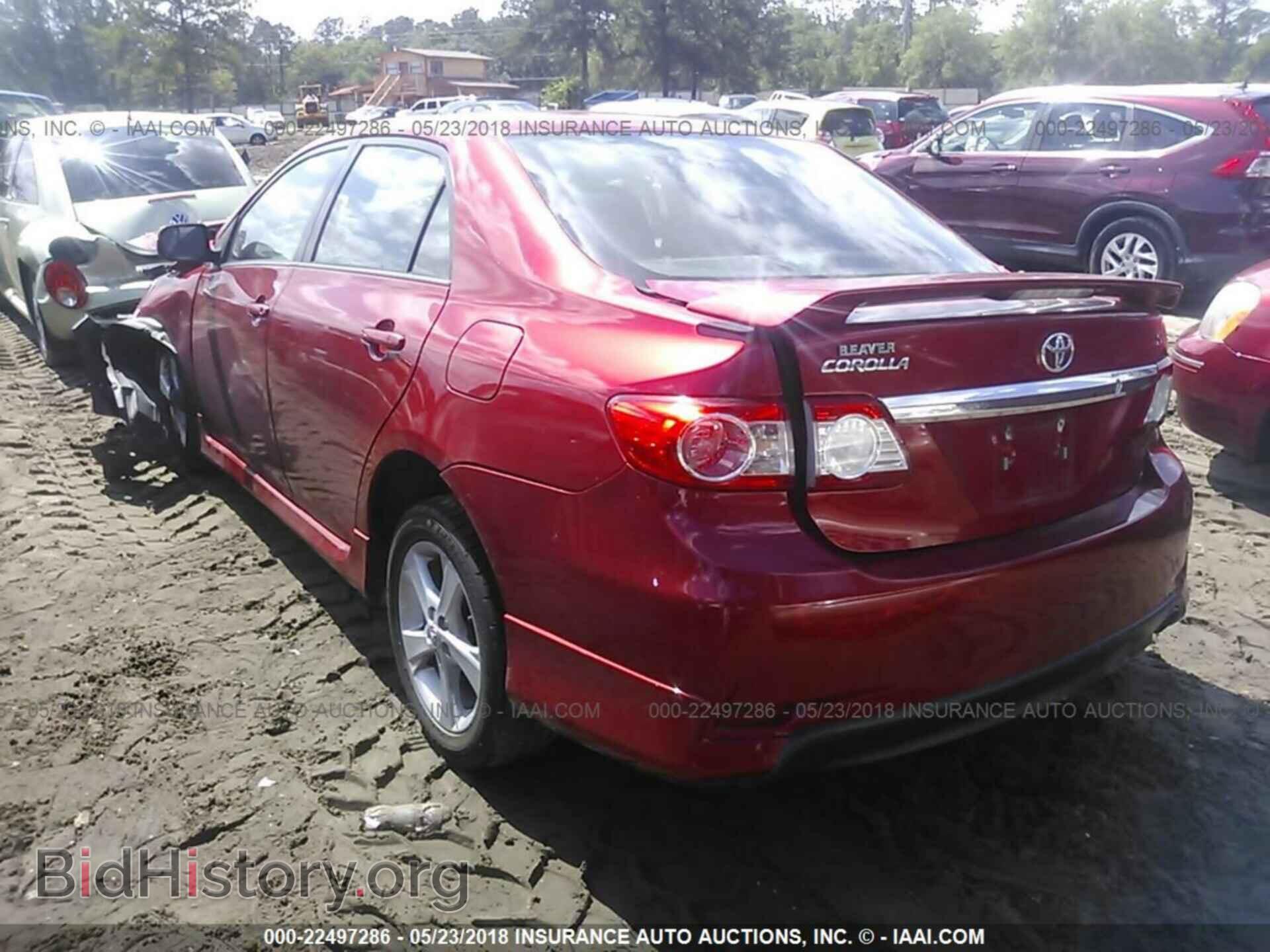 2012 Toyota Corolla - VIN: 5YFBU4EEXCP047782 - Фото 3