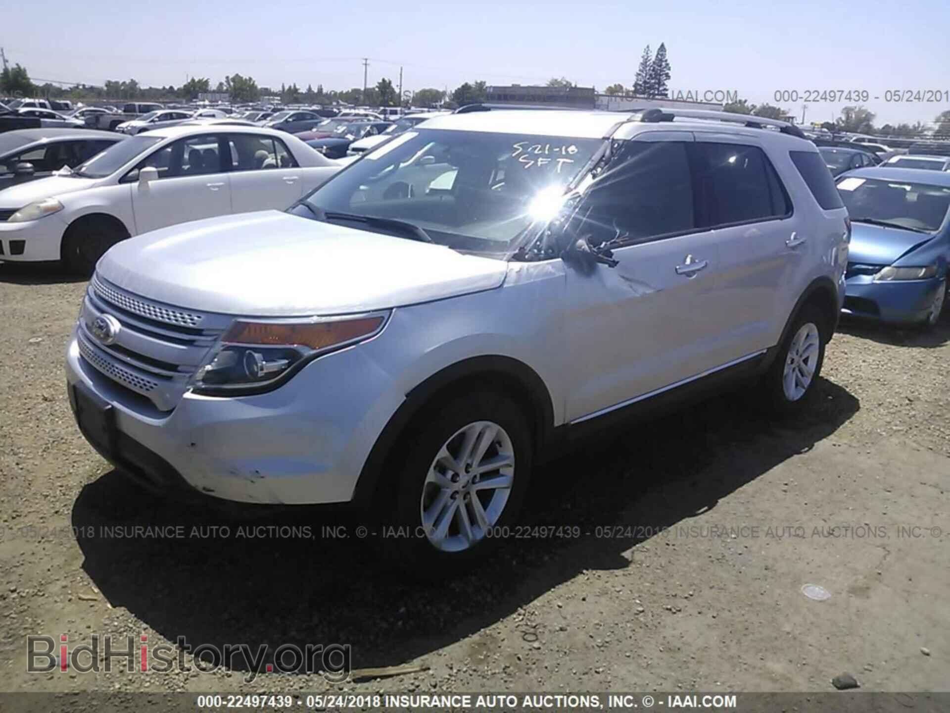 2015 Ford Explorer - VIN: 1FM5K8D80FGB40916 - Фото 2