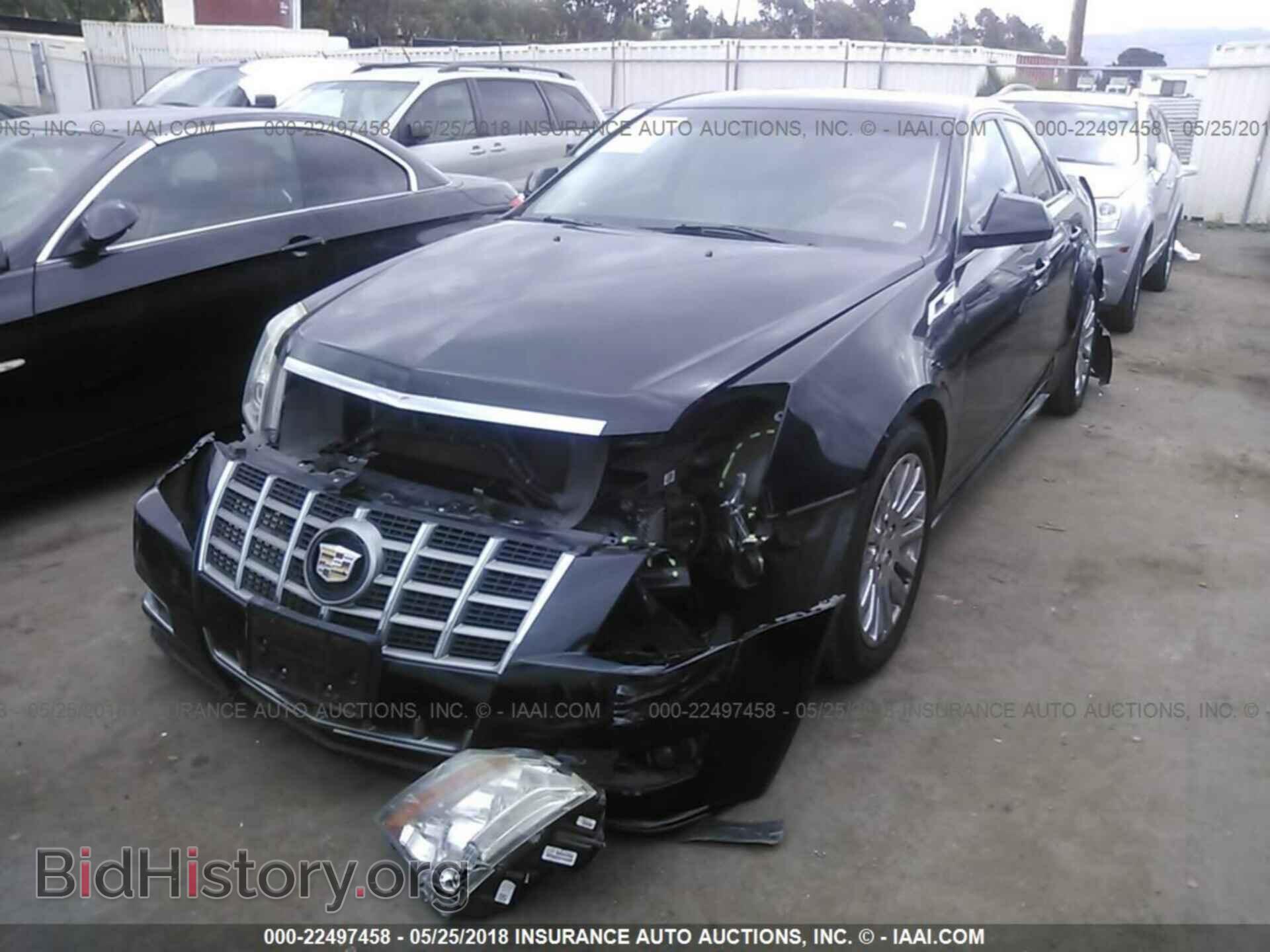 2012 Cadillac Cts - VIN: 1G6DP5E36C0154510 - Фото 2