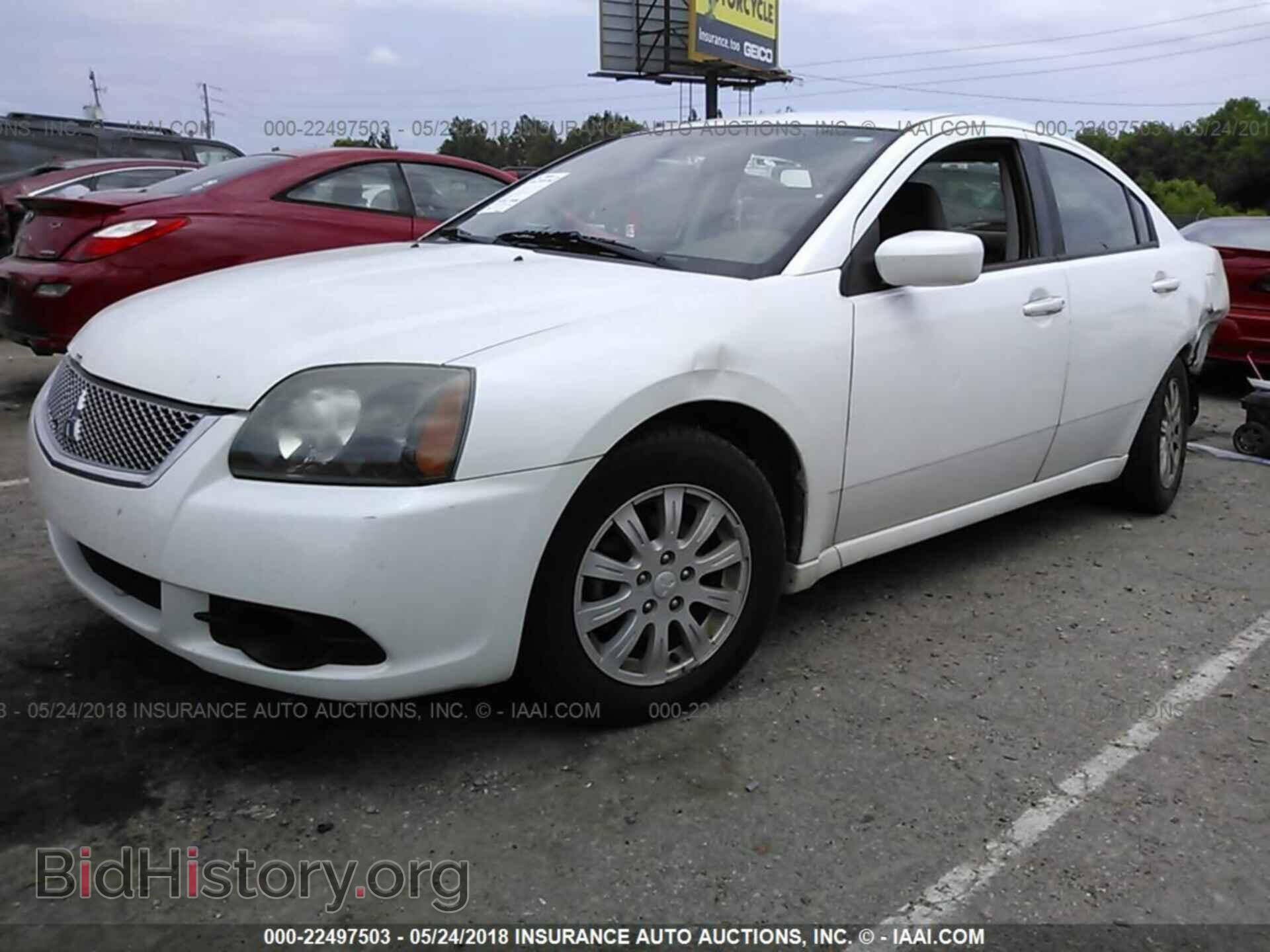 2011 Mitsubishi Galant - VIN: 4A32B2FF1BE023607 - Фото 2