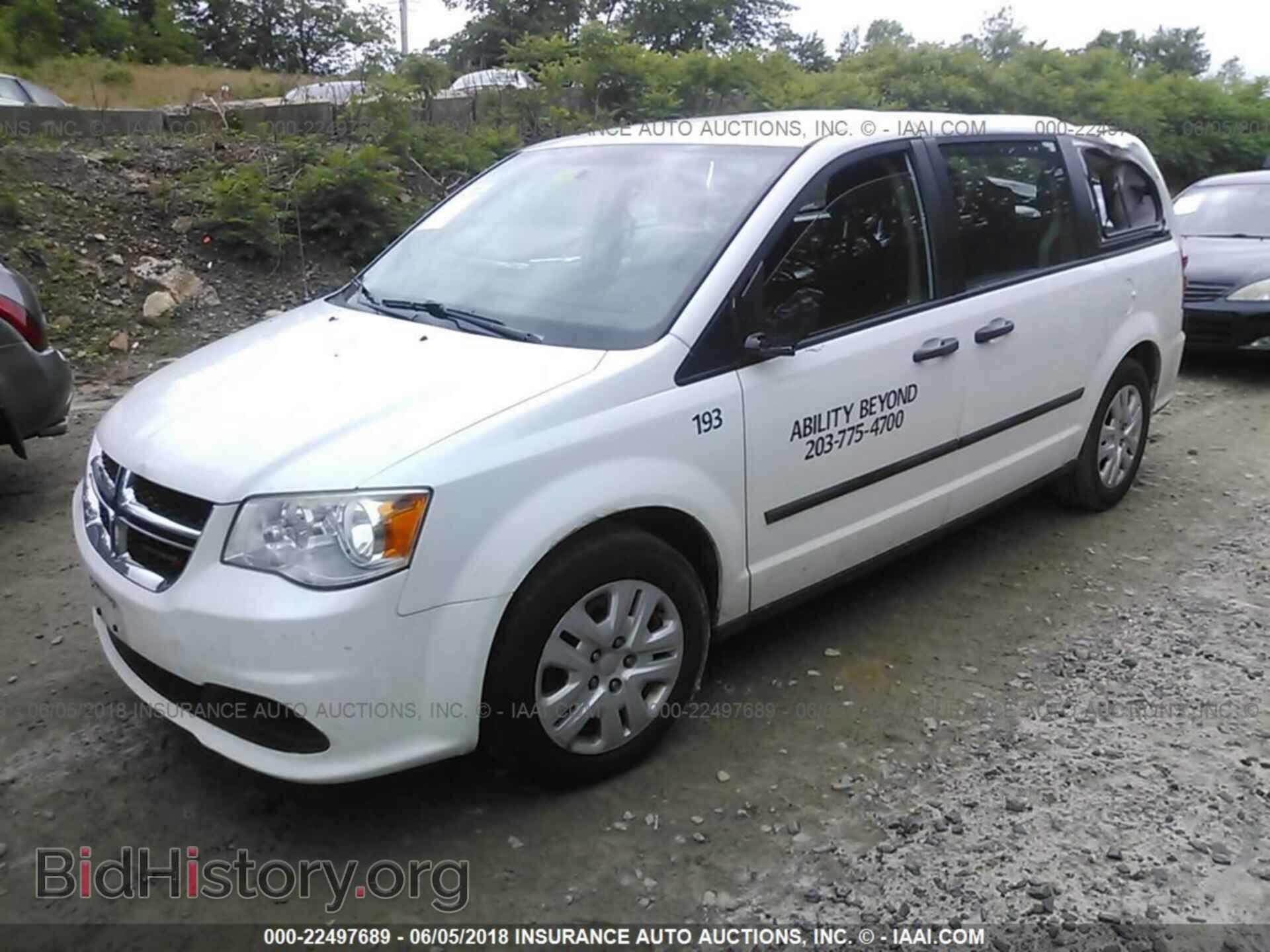 2013 DODGE GRAND CARAVAN - VIN: 2C4RDGBG1DR814197 - Фото 2