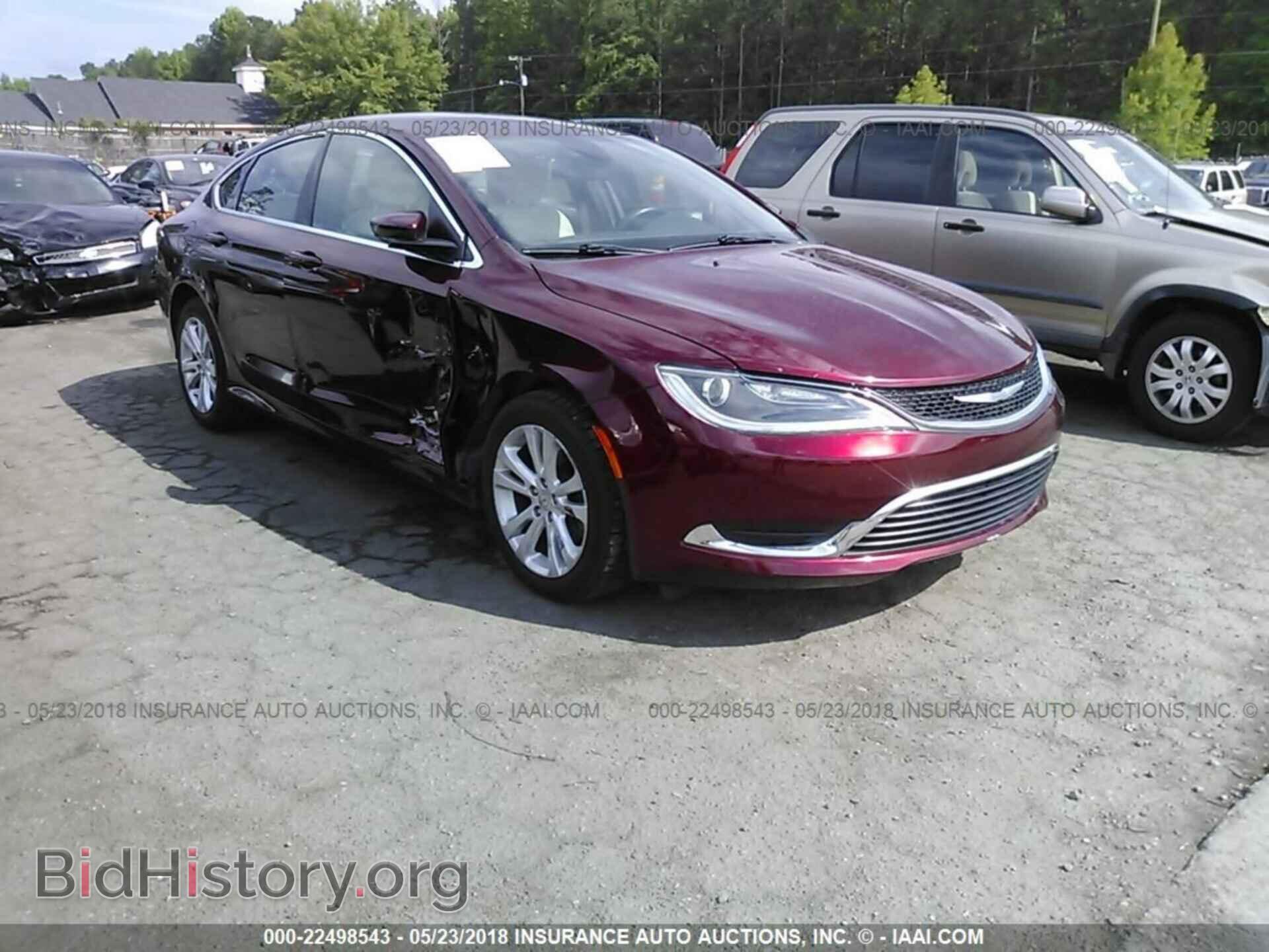Photo 1C3CCCAB5FN654403 - Chrysler 200 2015