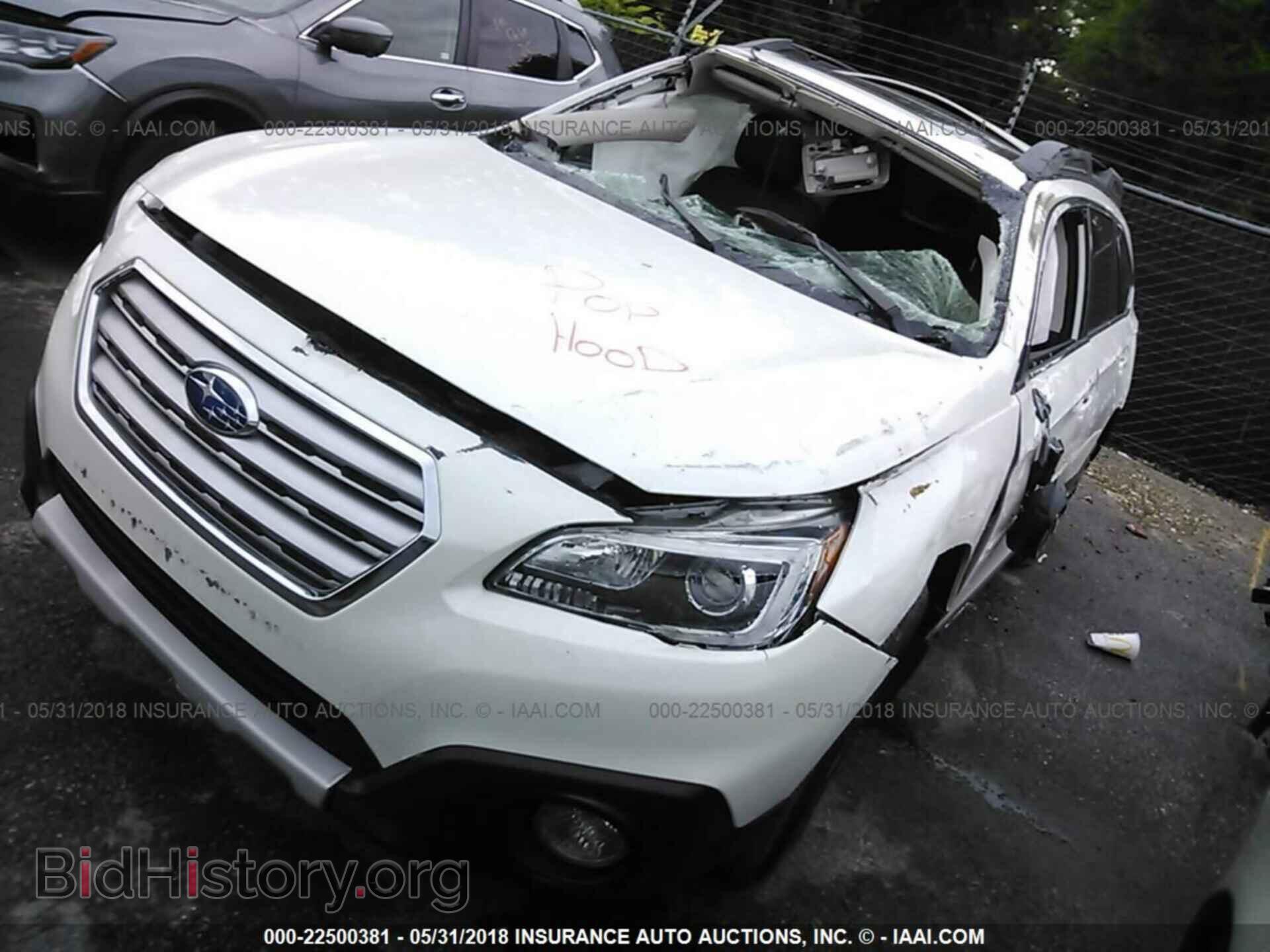 2016 Subaru Outback - VIN: 4S4BSBLC3G3313794 - Фото 2
