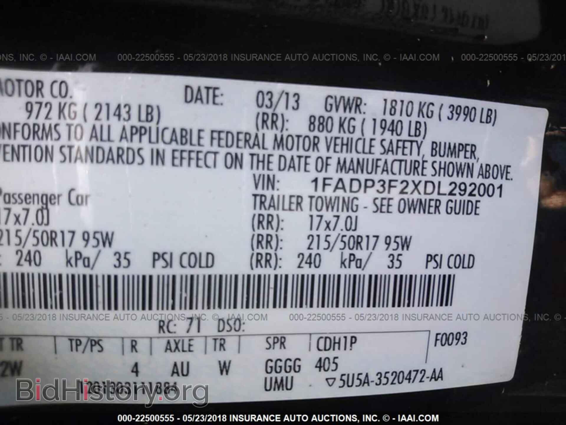2013 Ford Focus - VIN: 1FADP3F2XDL292001 - Photo 9