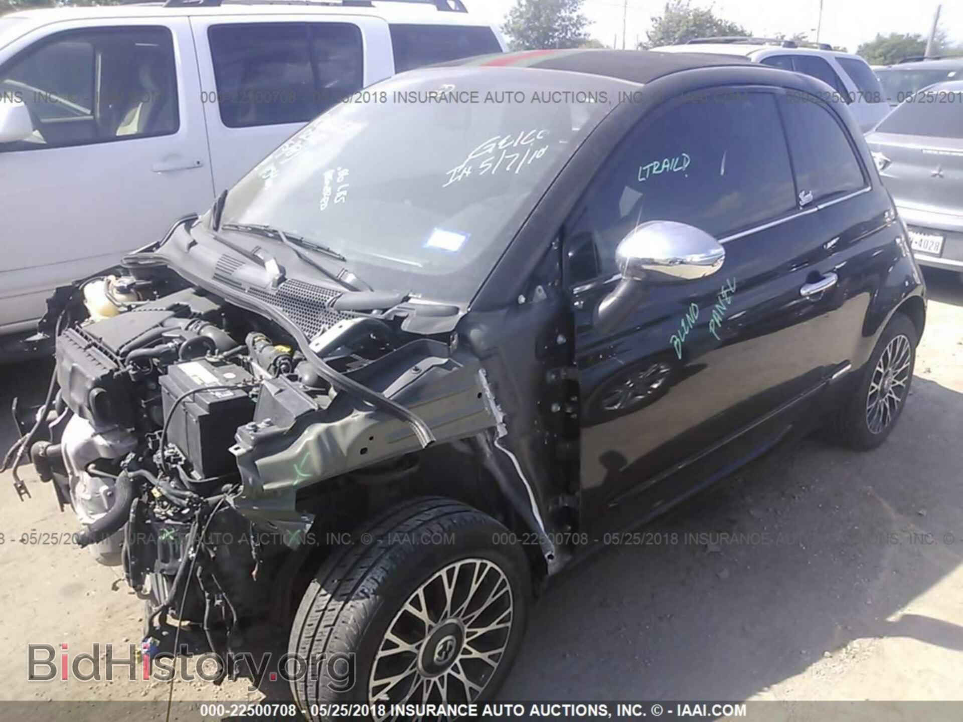 2012 Fiat 500 - VIN: 3C3CFFERXCT288997 - Photo 2