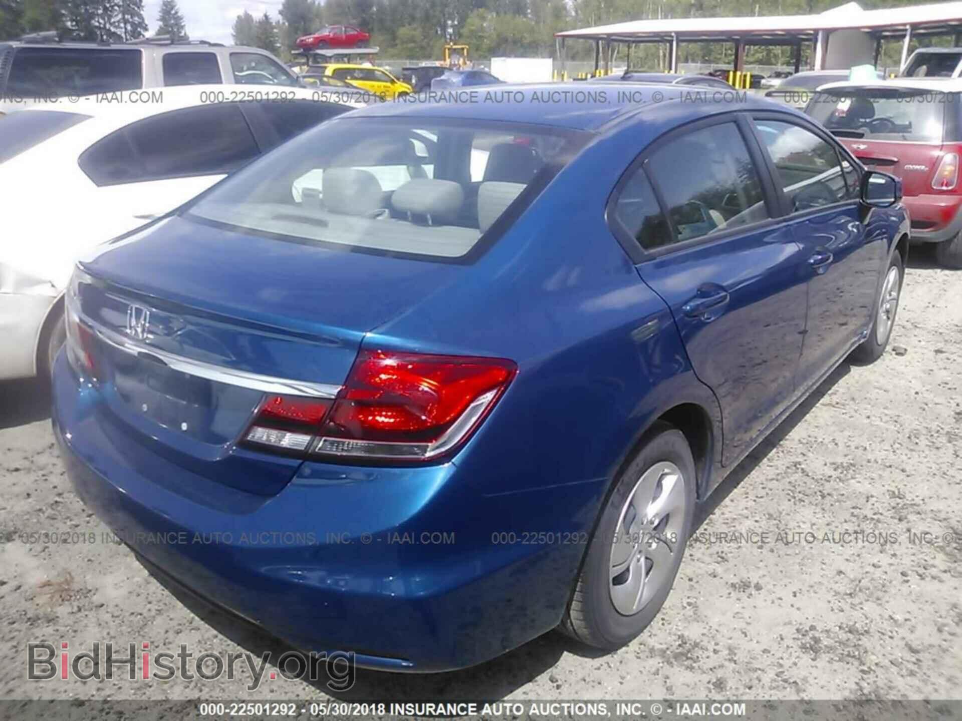 2013 Honda Civic - VIN: 19XFB2F59DE285135 - Фото 4