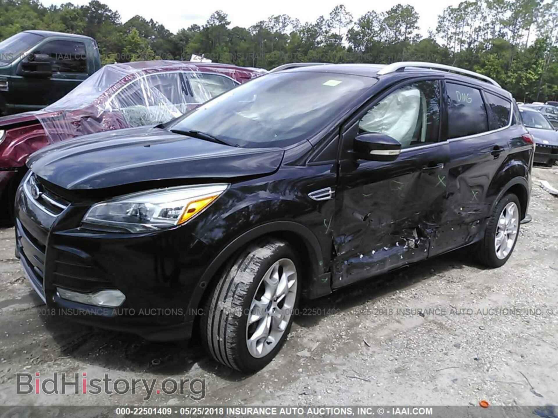 2014 Ford Escape - VIN: 1FMCU0J9XEUB12587 - Фото 2