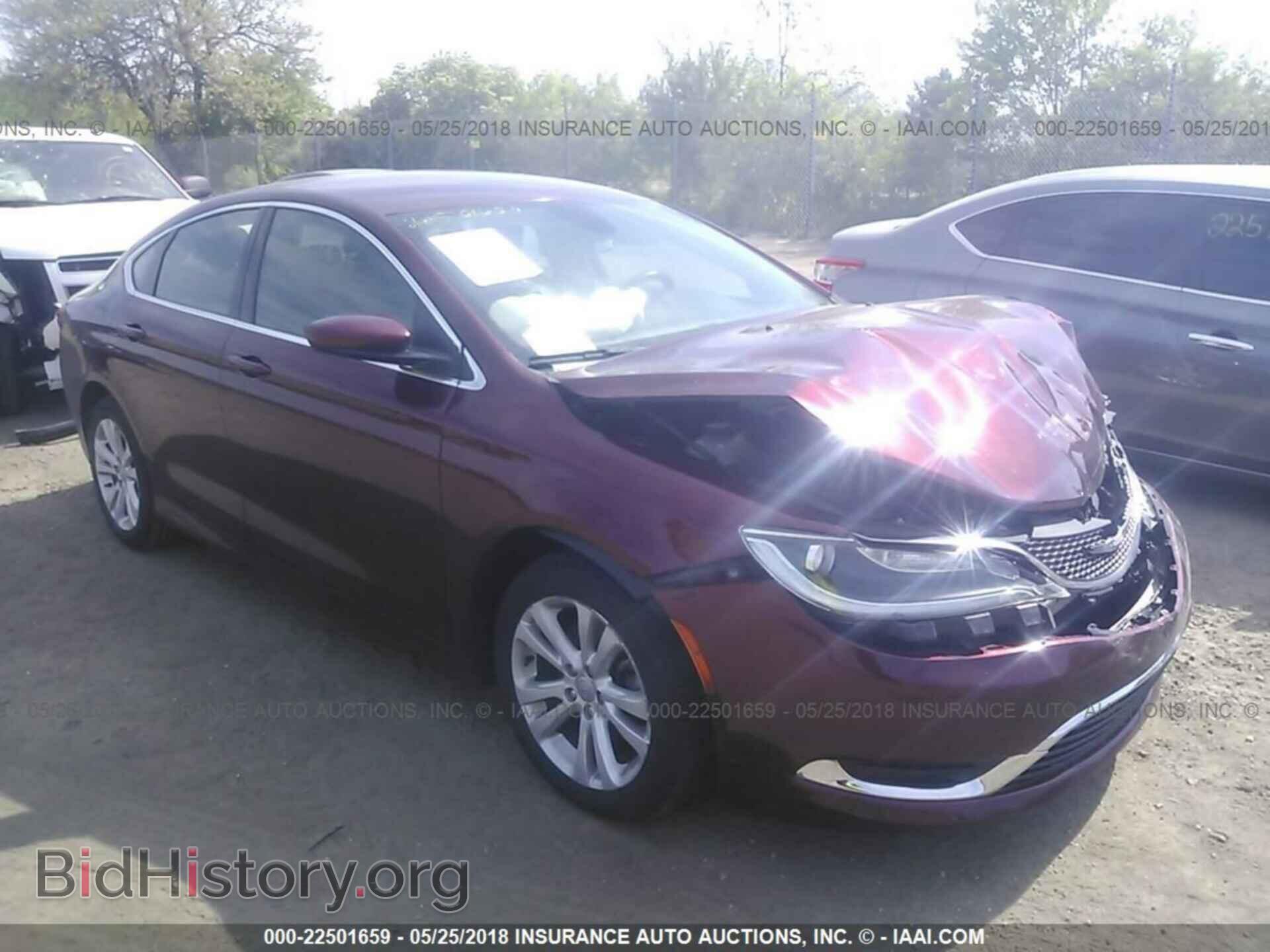 Фотография 1C3CCCAB0FN723711 - Chrysler 200 2015
