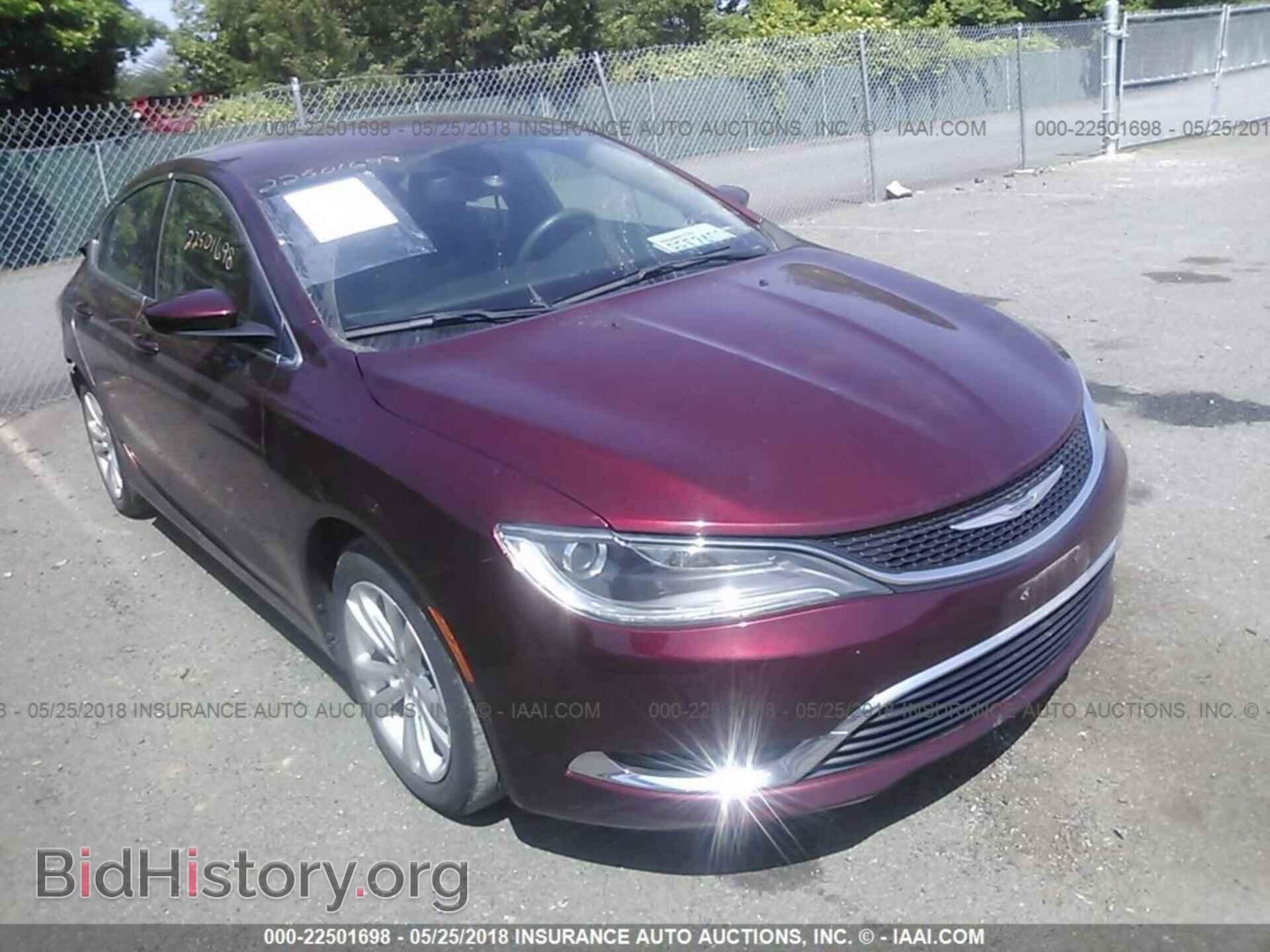 Photo 1C3CCCAB5FN580741 - Chrysler 200 2015