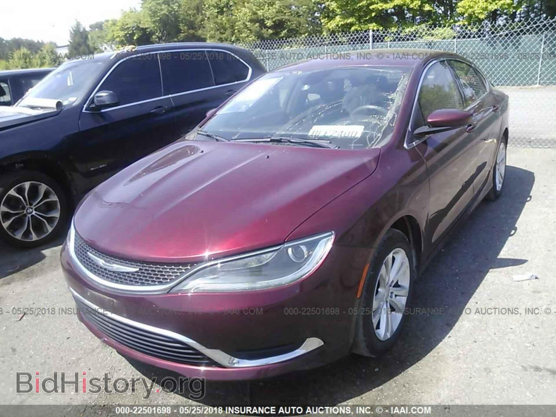 2015 Chrysler 200 - VIN: 1C3CCCAB5FN580741 - Photo 2
