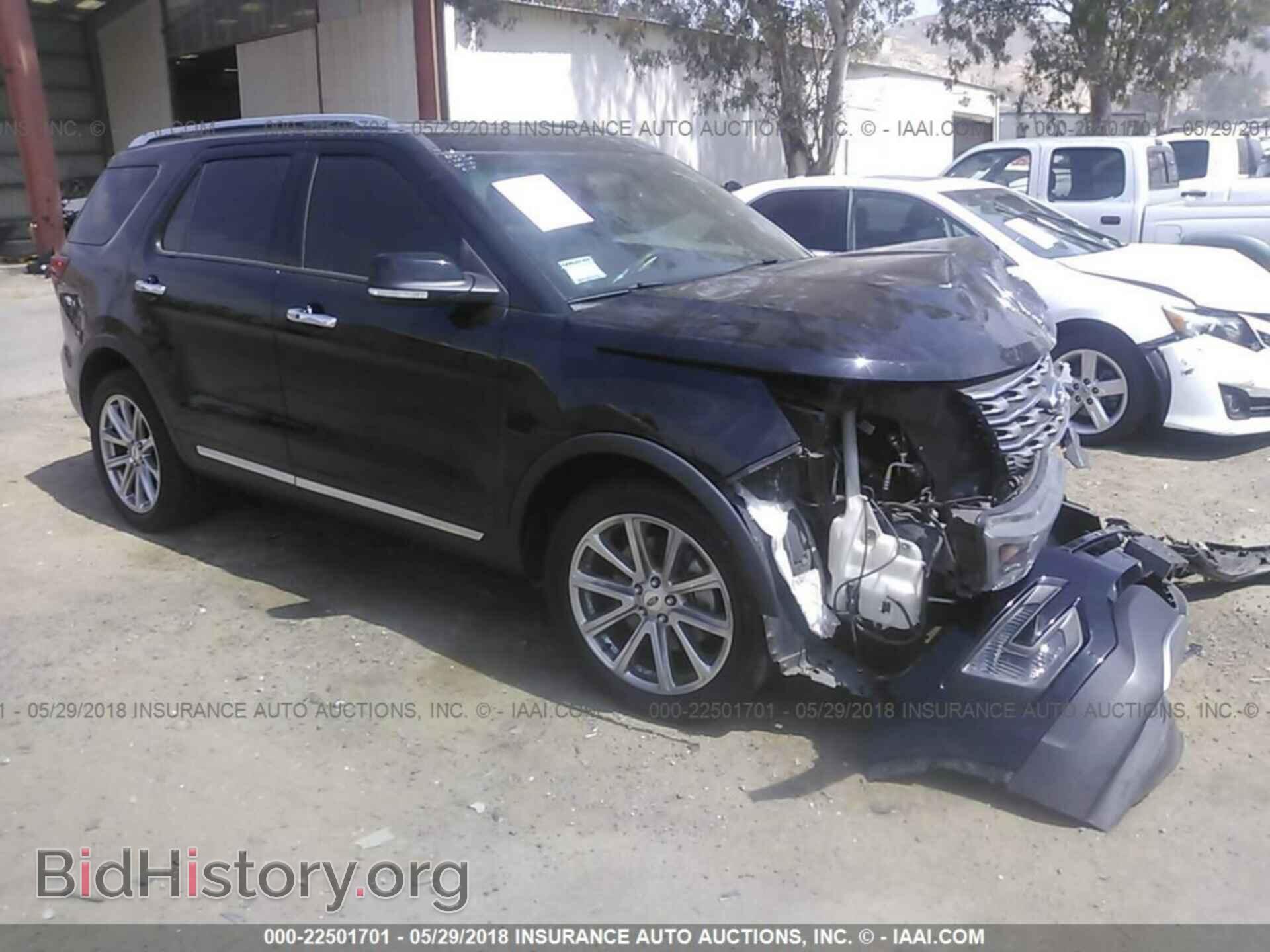 Photo 1FM5K7F89GGA29841 - Ford Explorer 2016