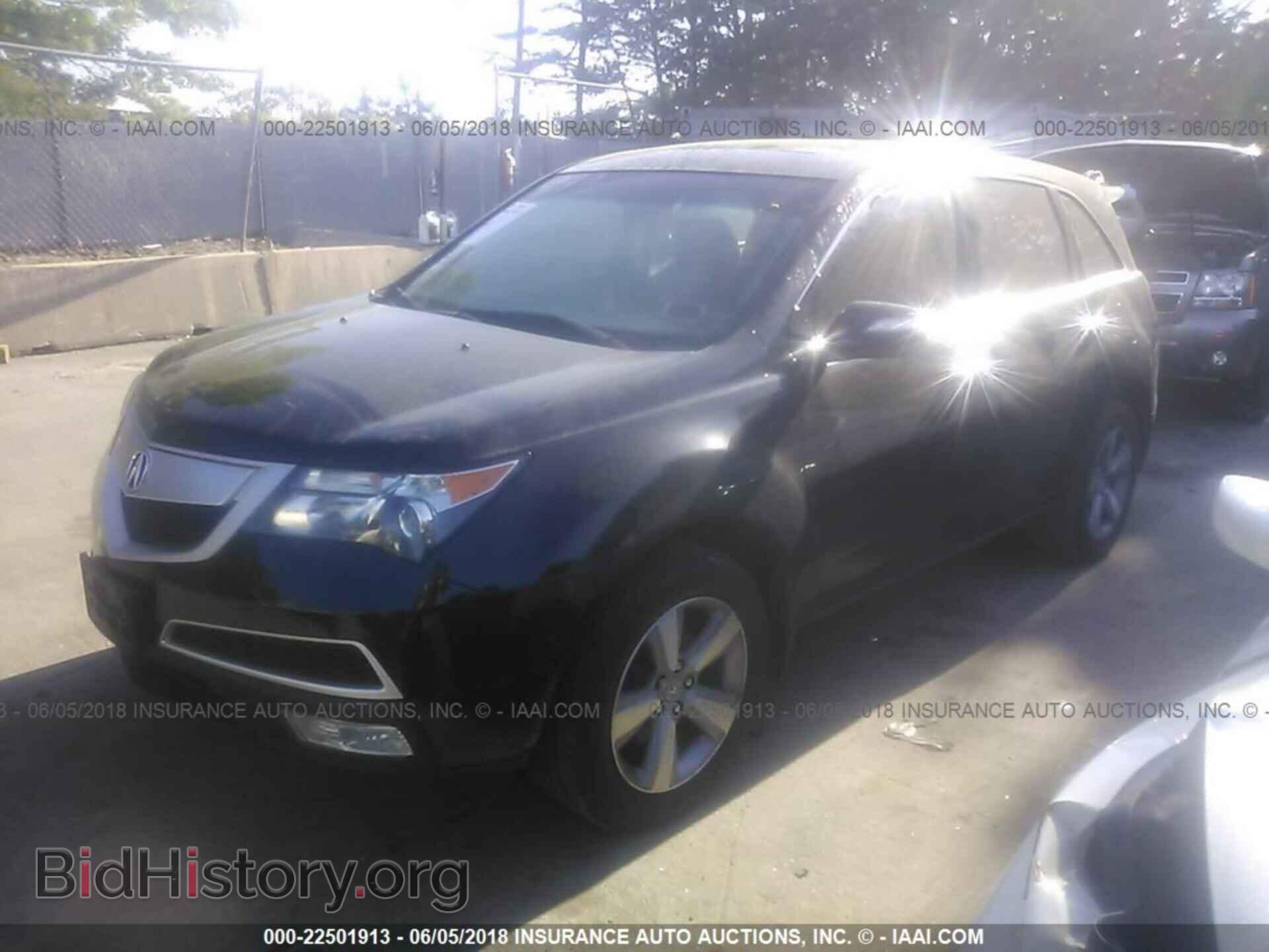 2013 Acura Mdx - VIN: 2HNYD2H49DH500132 - Фото 2