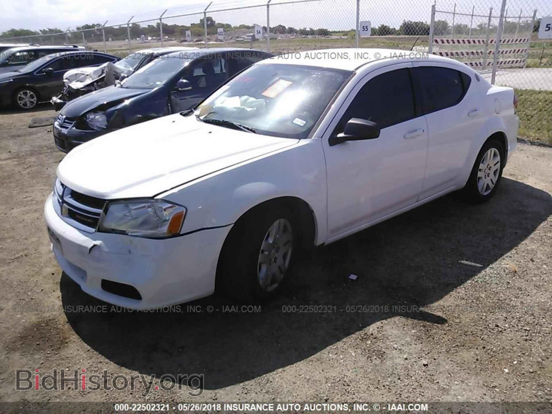 2014 Dodge Avenger - VIN: 1C3CDZAB0EN139419 - Фото 2