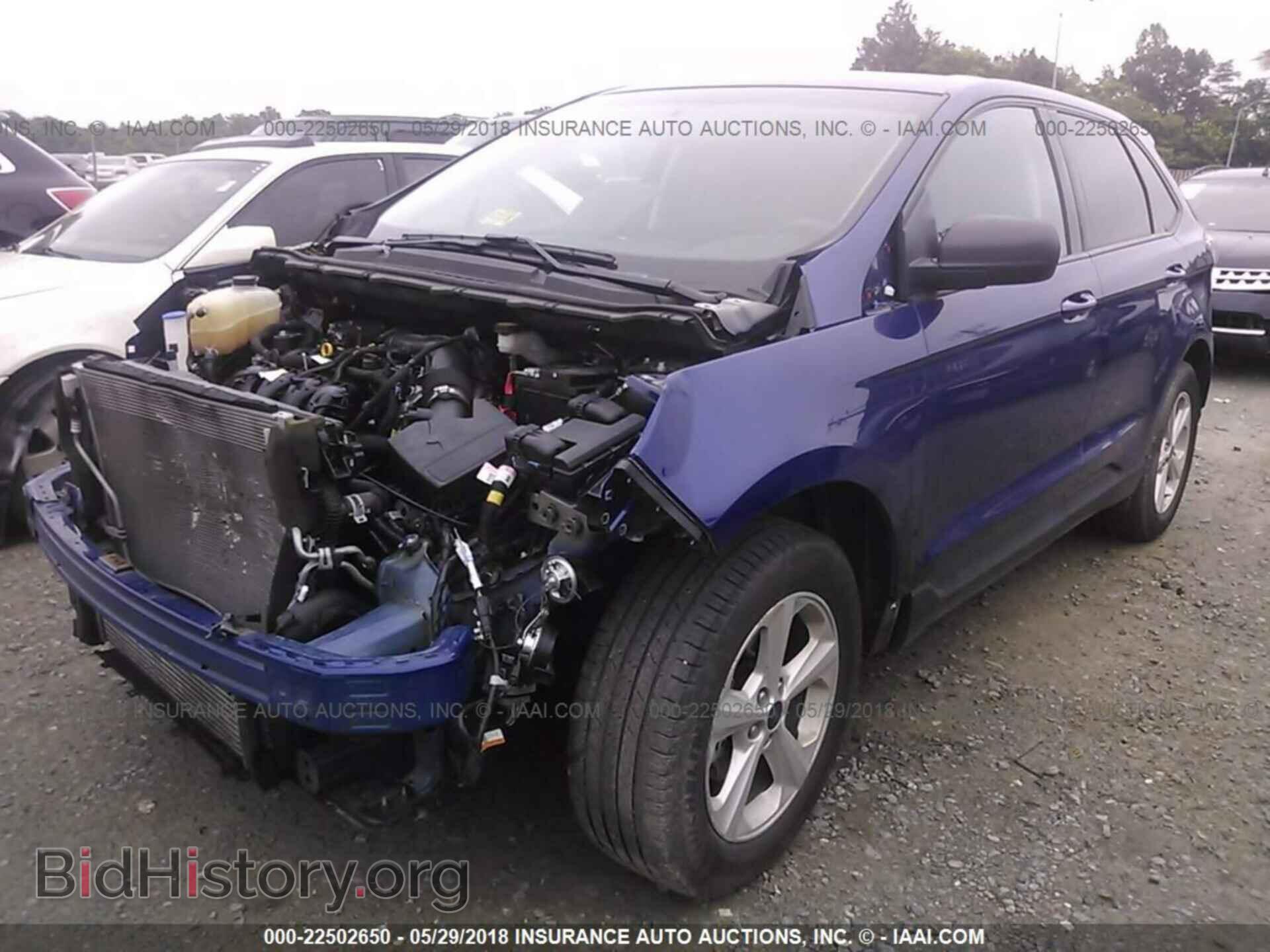 2015 Ford Edge - VIN: 2FMTK3G99FBC22780 - Фото 2