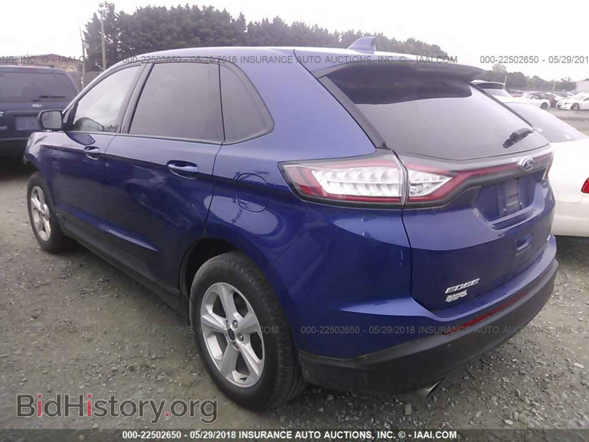 2015 Ford Edge - VIN: 2FMTK3G99FBC22780 - Фото 3
