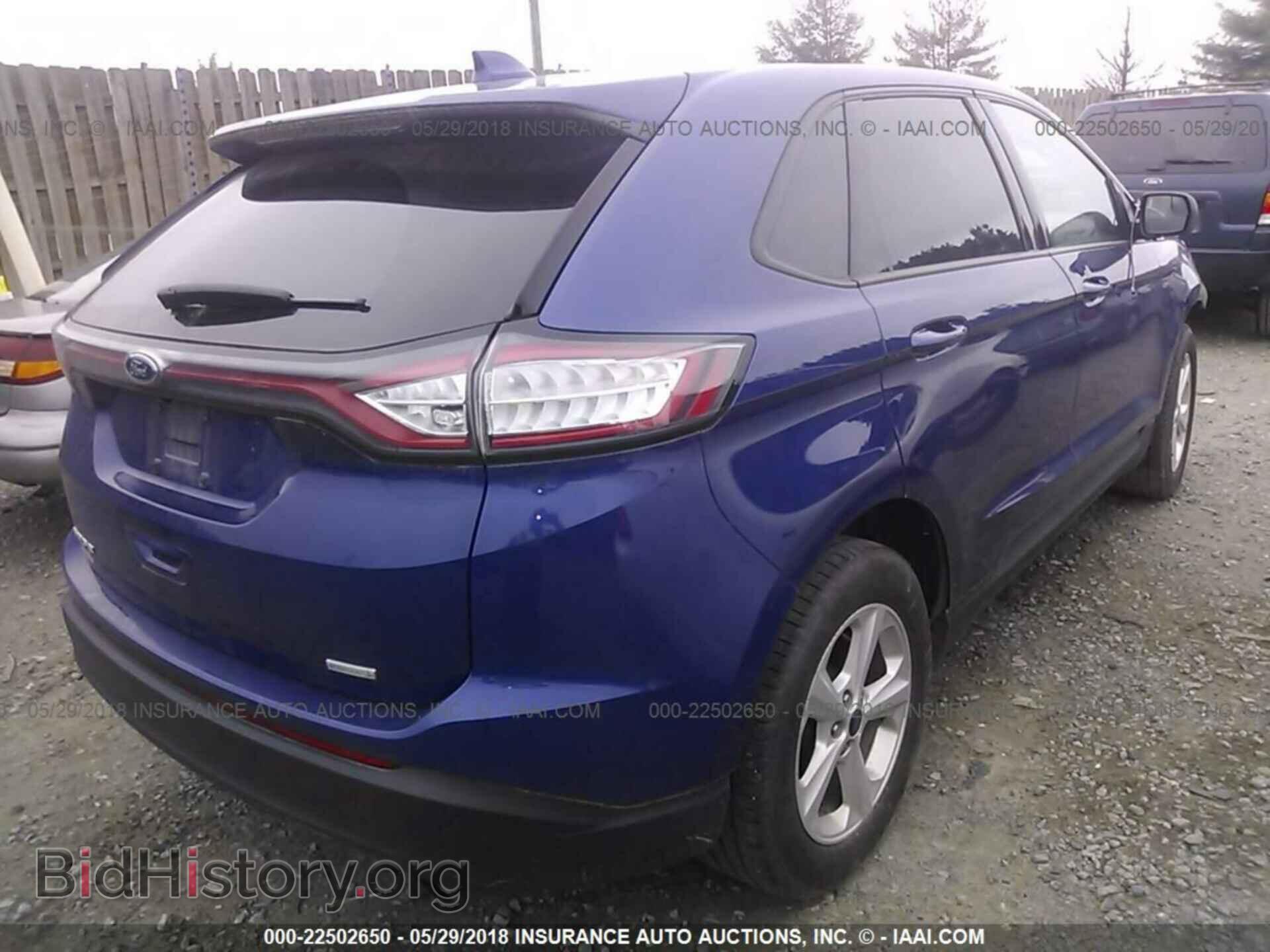 2015 Ford Edge - VIN: 2FMTK3G99FBC22780 - Фото 4