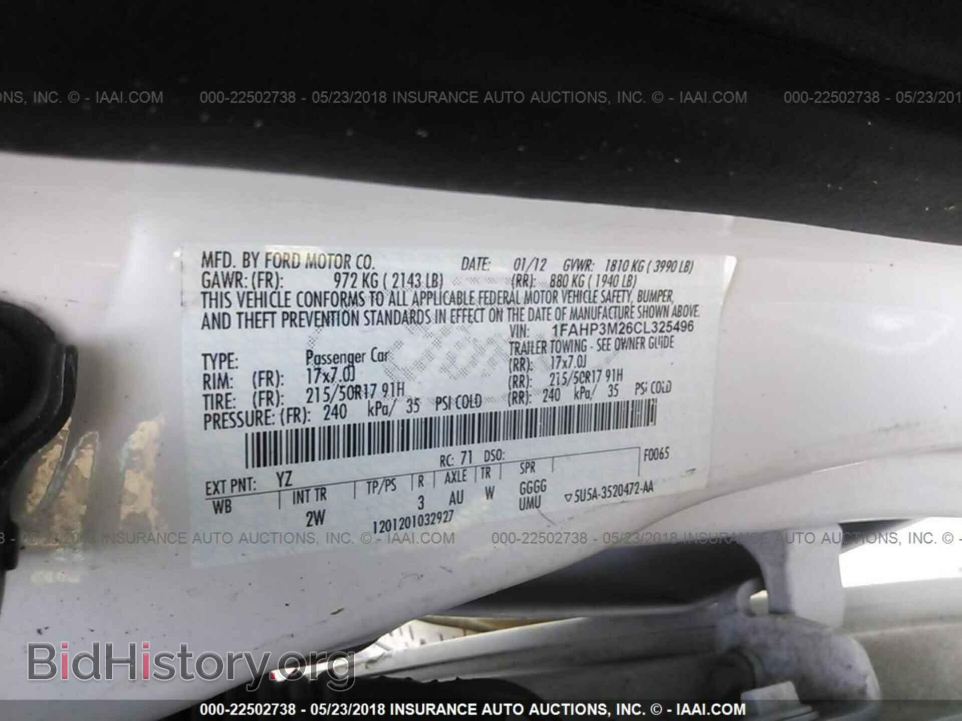 2012 Ford Focus - VIN: 1FAHP3M26CL325496 - Photo 9